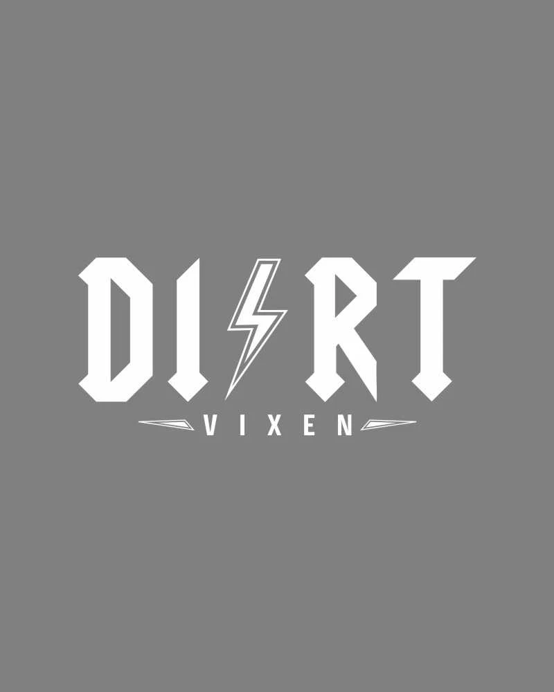 Dirt Vixen Decal 3" x 7" - Image 5