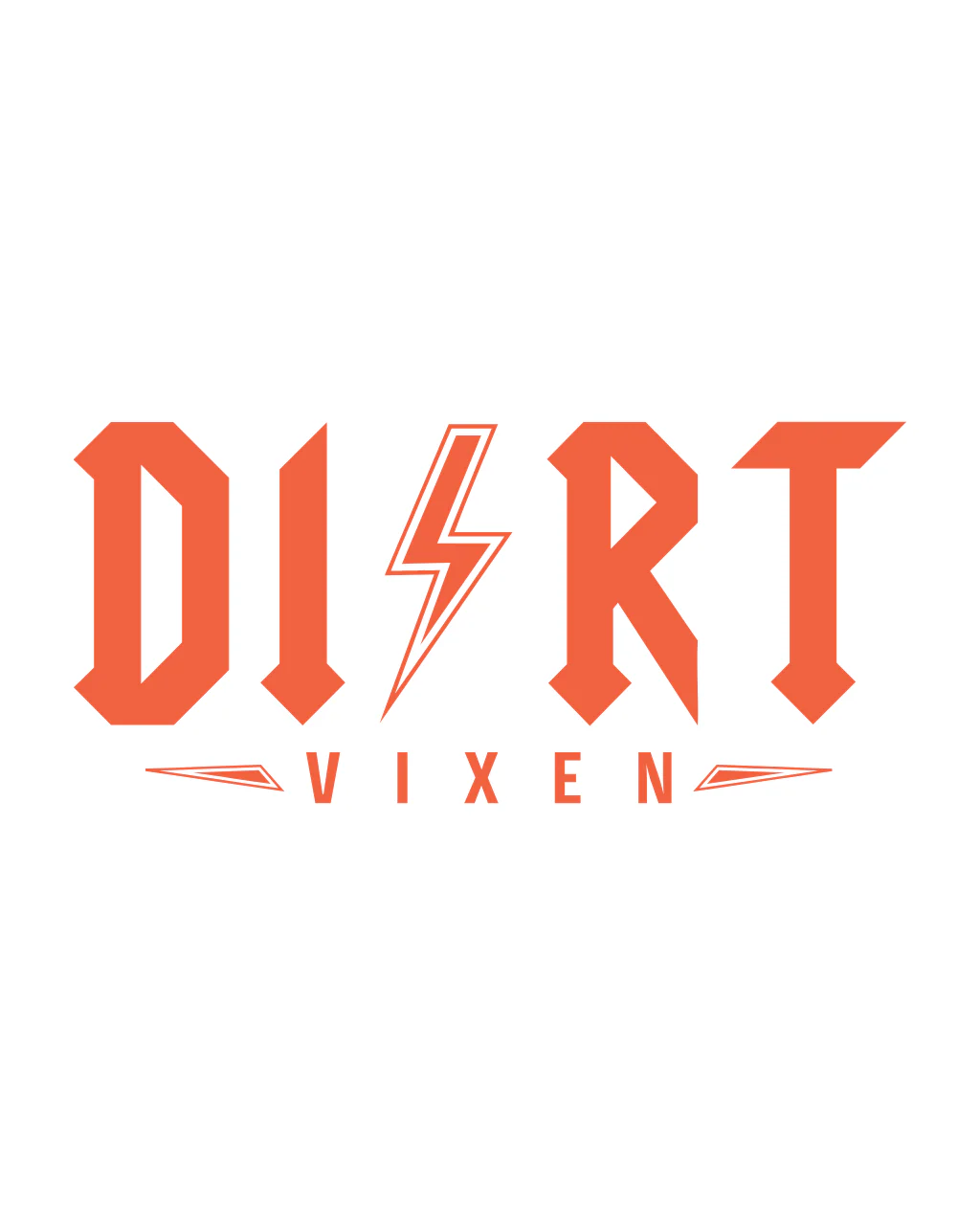 Dirt Vixen Decal 3" x 7" - Image 6