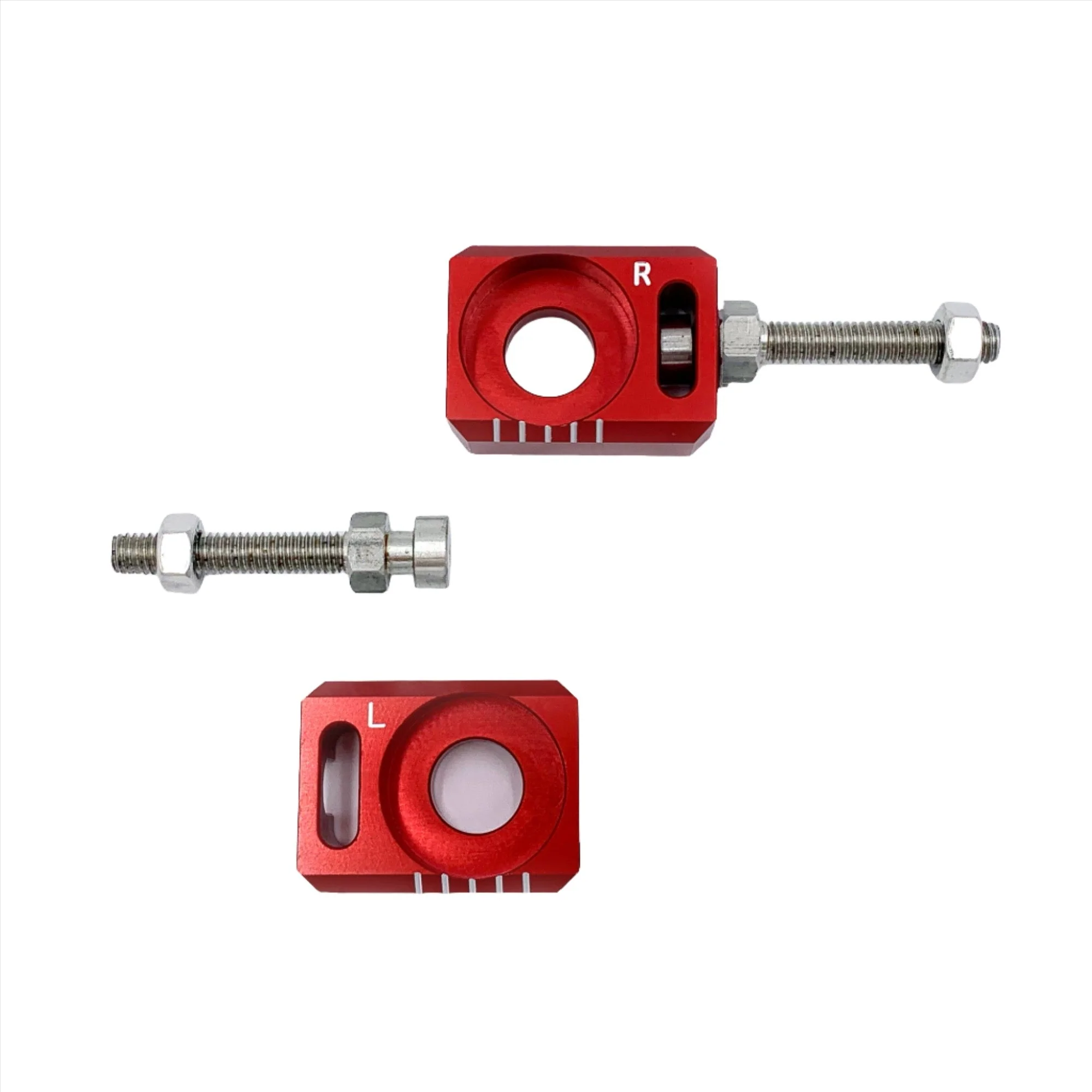 CNC billet Aluminum Axle Blocks for Talaria Sting and Surron LBX - Image 3