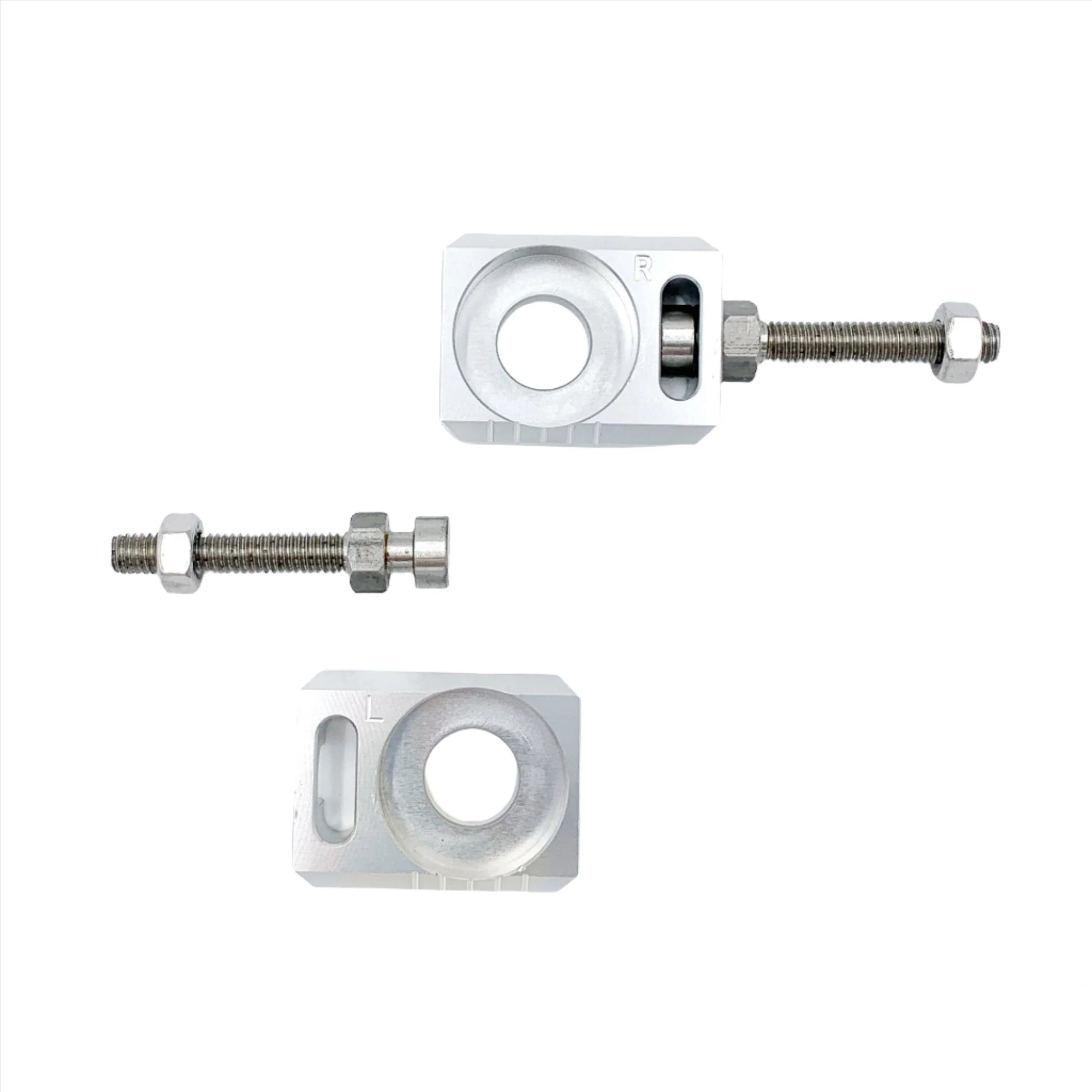 CNC billet Aluminum Axle Blocks for Talaria Sting and Surron LBX - Image 4