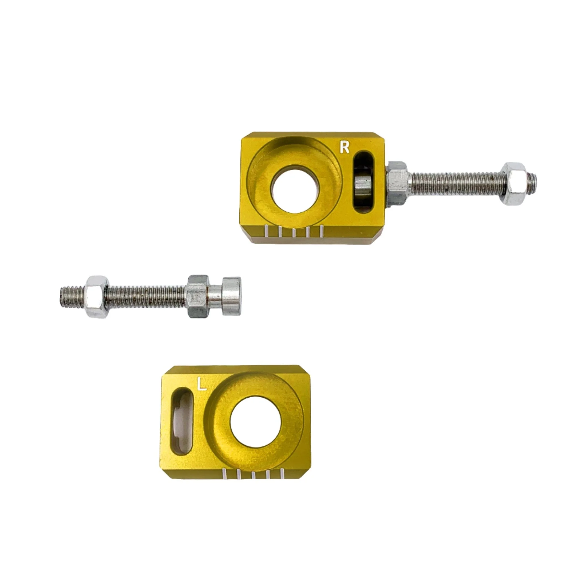 CNC billet Aluminum Axle Blocks for Talaria Sting and Surron LBX - Image 6