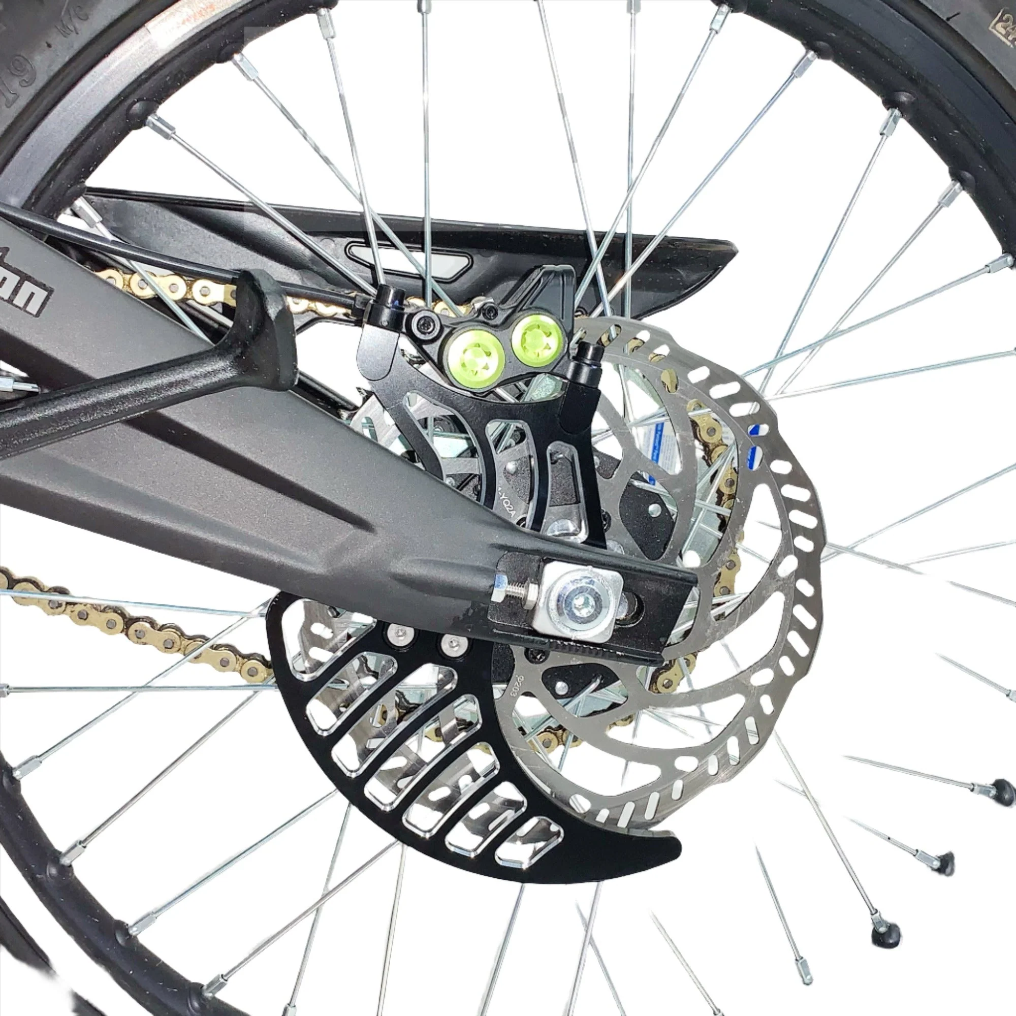 CNC Aluminum Rear Brake Disk Guard for Sur-Ron Light Bee and Segway X260 - Image 6