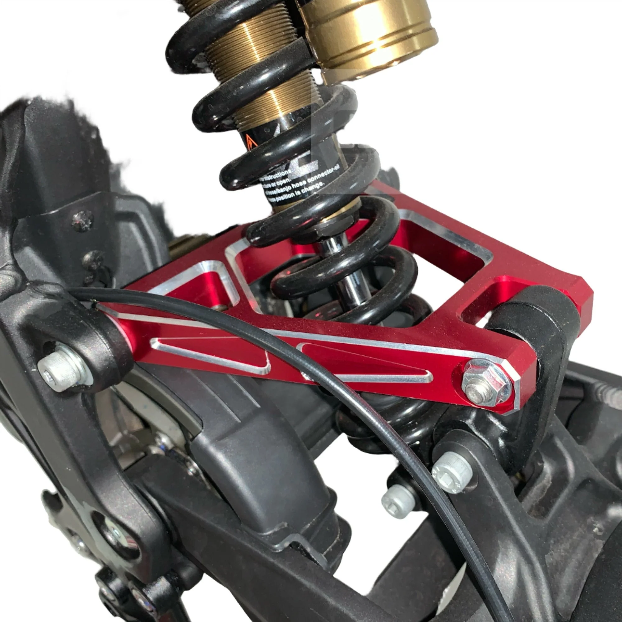 CNC Aluminum Suspension Triangle for Sur-Ron Light Bee and Segway X260 by DirtyBike - Image 4