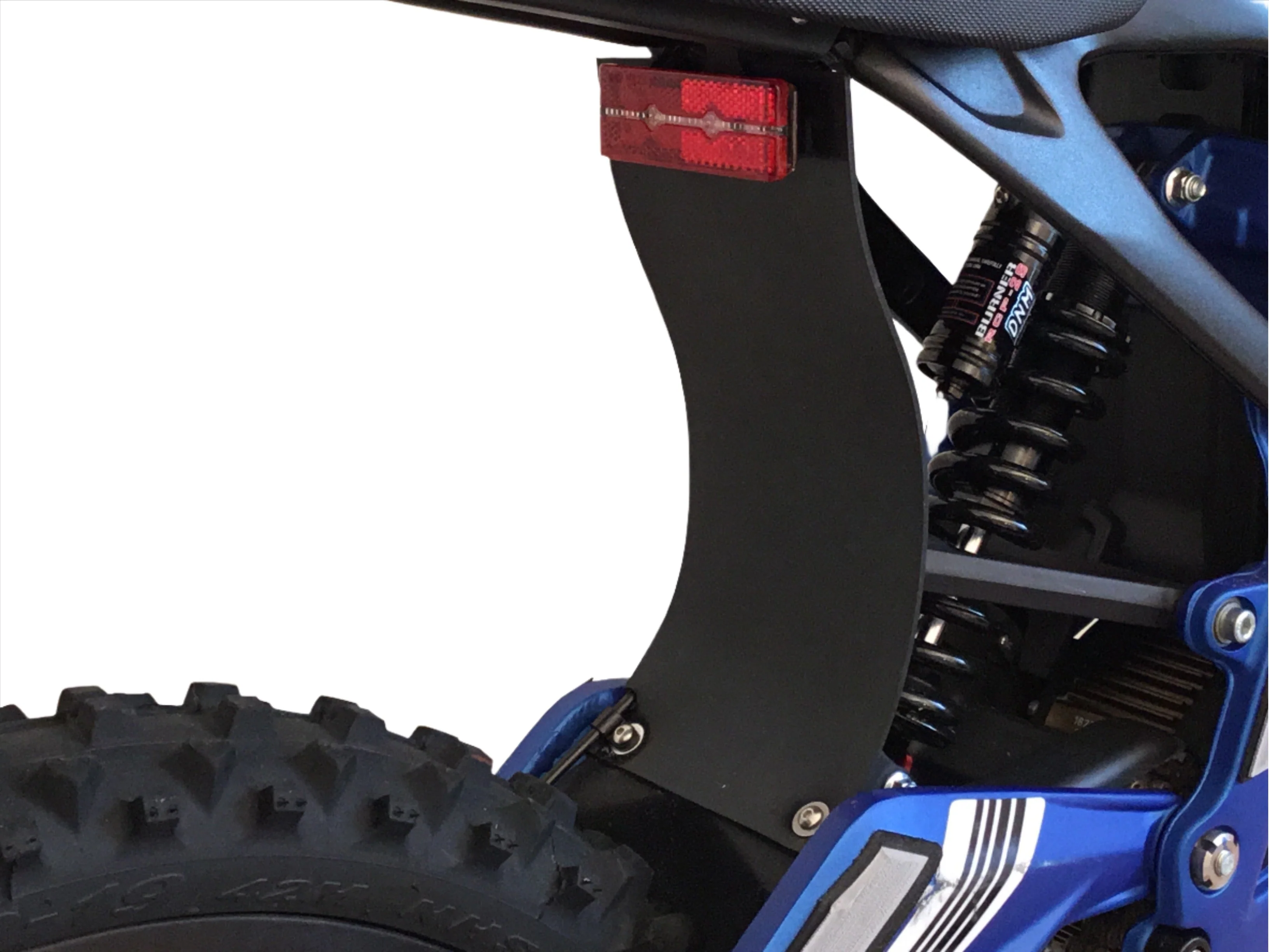 DirtyBike Shock Protector Mud Guard LONG For Seat Extensions Surron LBX - Image 4