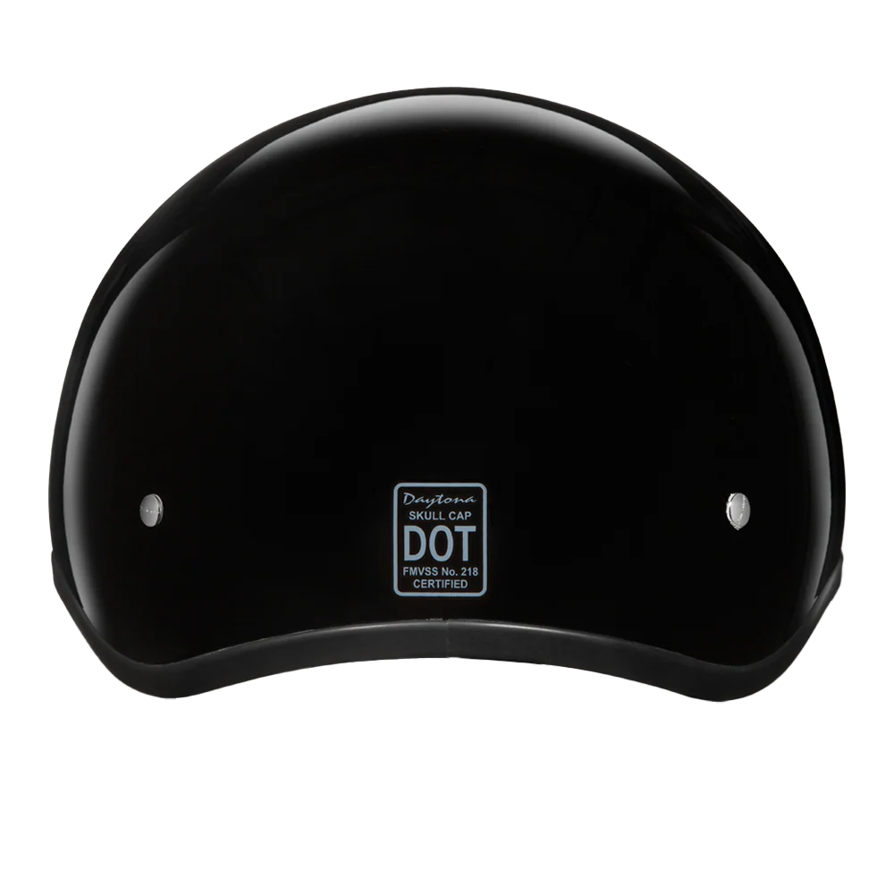 DOT Approved Daytona Motorcycle Half Face Helmet - Skull Cap Graphics for Men & Women, Scooters, ATVs, UTVs & Choppers - W/ Barbed Wire Heart - Image 4