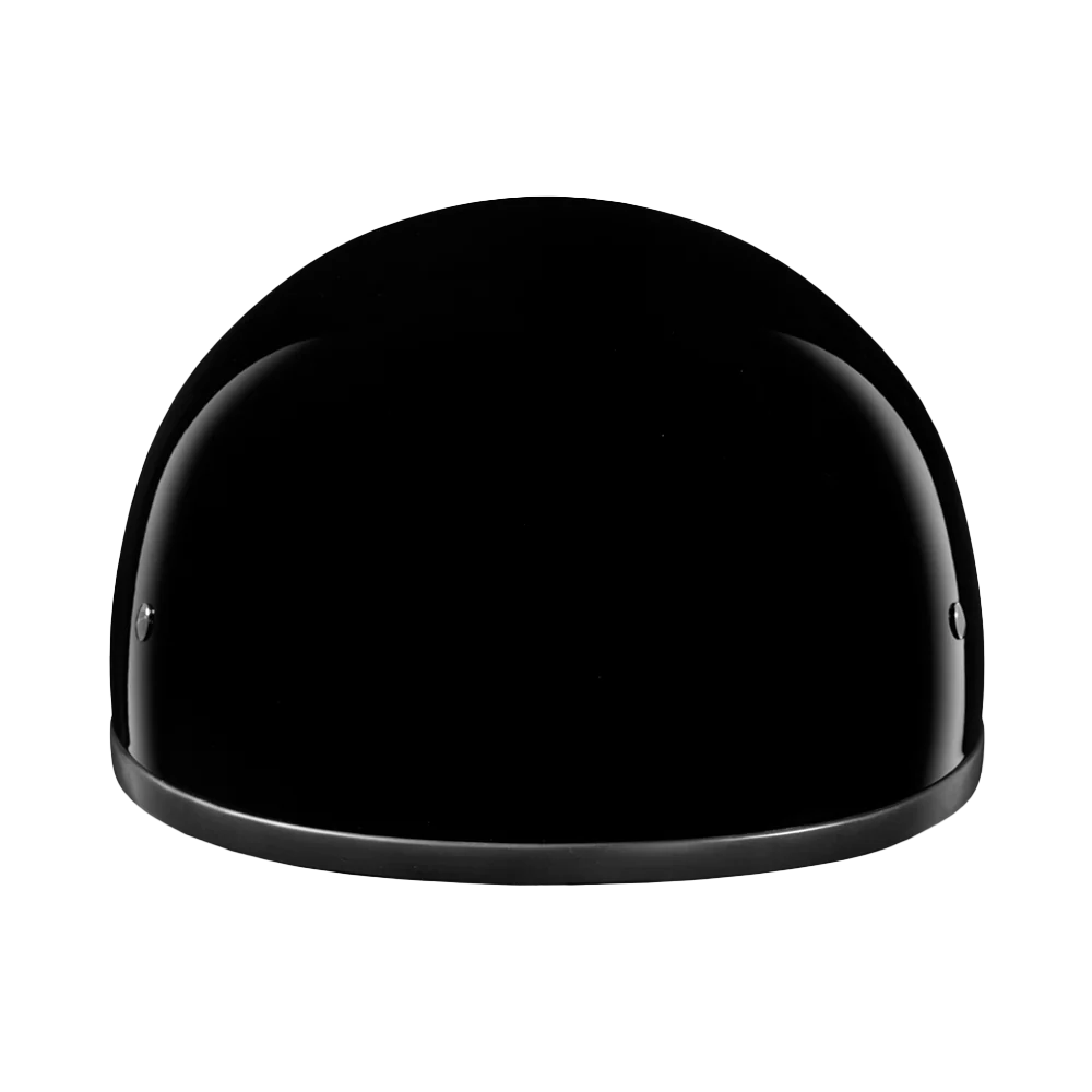 DOT Approved Daytona Skull Cap Half Shell Motorcycle Helmet - Beanie Style for Motorcycles, Cruisers, Scooters, and Mopeds W/O Visor- Hi-Gloss Black - Image 5