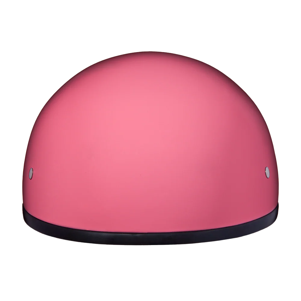DOT Approved Daytona Skull Cap Half Shell Motorcycle Helmet - Beanie Style for Motorcycles, Cruisers, Scooters, and Mopeds W/O Visor- Hi-Gloss Pink - Image 5