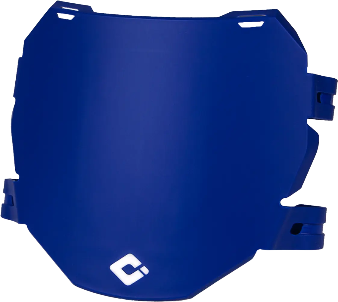 ODI Downhill / E Bike Number Plate - Blue
