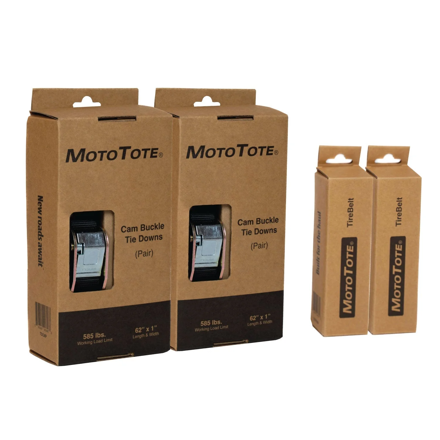 MotoTote Dual E-Bike Tie Down Bundle - Image 6