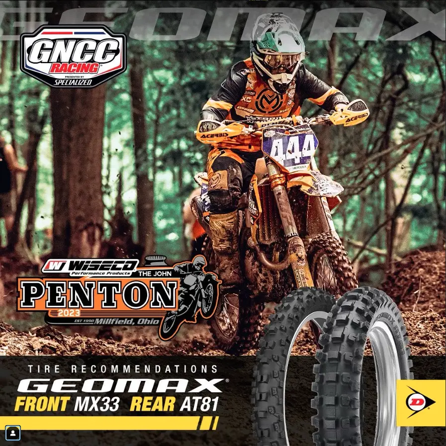 Dunlop Geomax AT81RC Desert Rear Tires - Desert Reinforced Construction Tires - Image 3