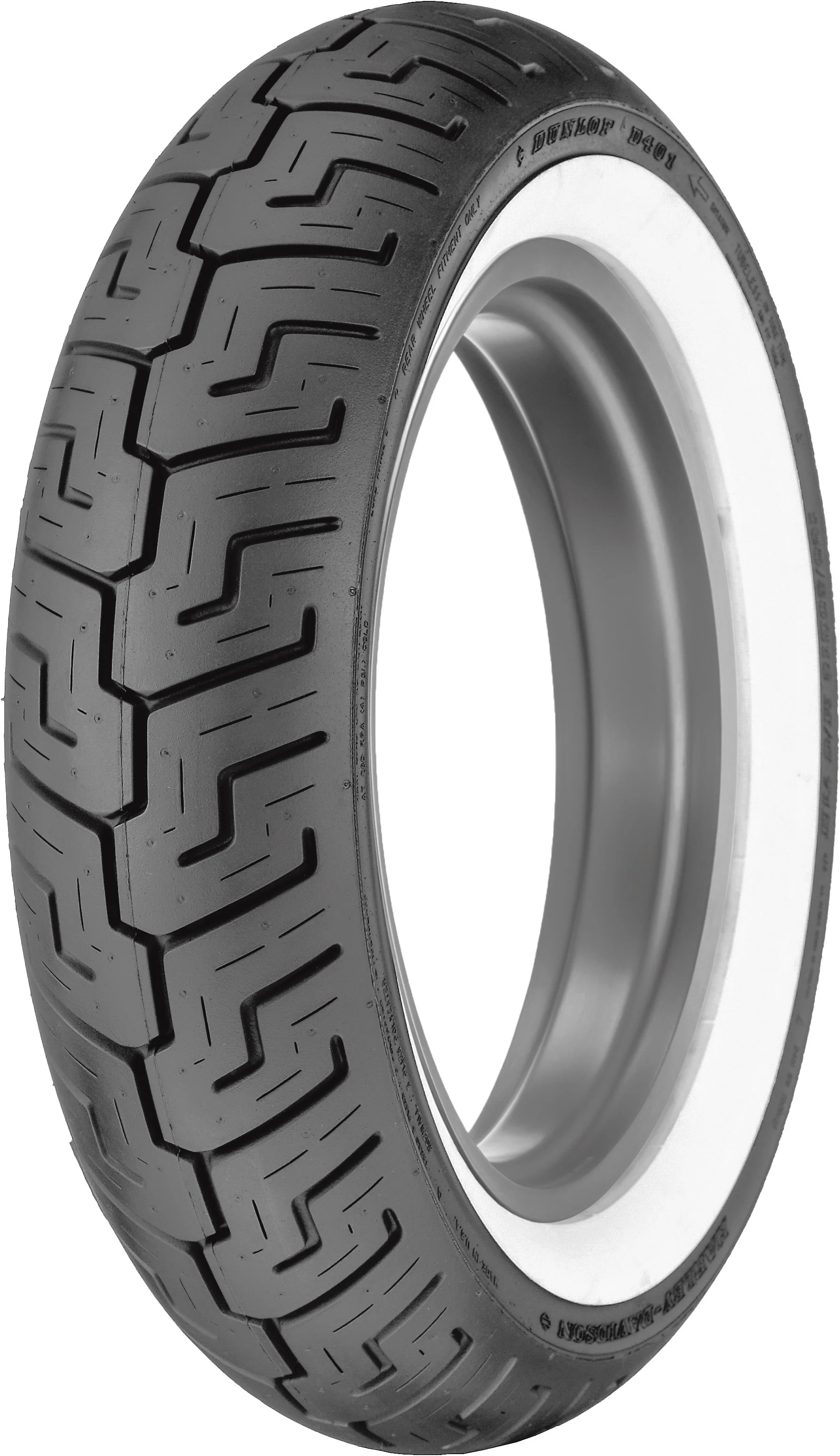 Dunlop Harley-Davidson D401 Whitewall Tires - Image 2