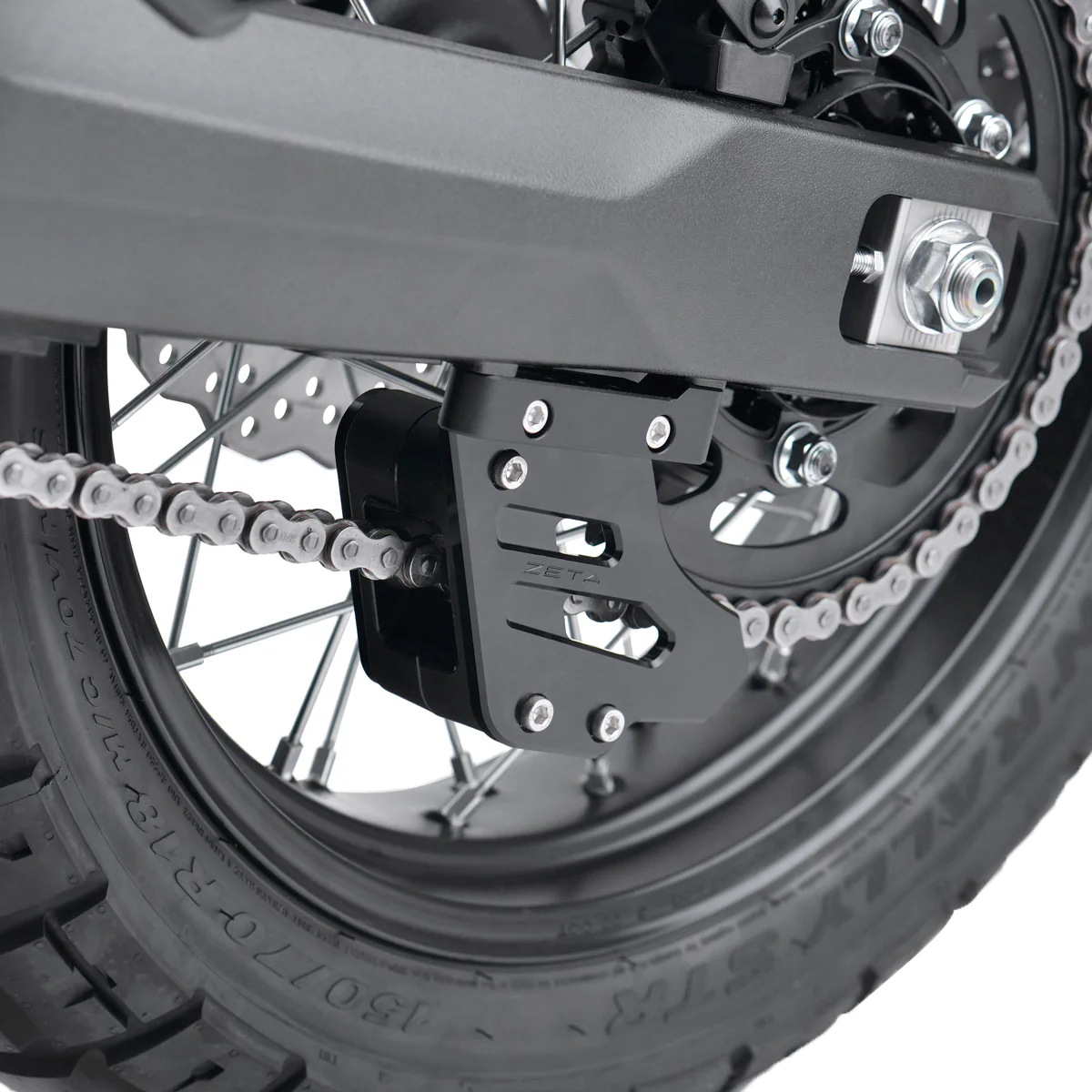 Durable Chain Guide Black for  Yamaha XTZ700 Ténéré - Image 2