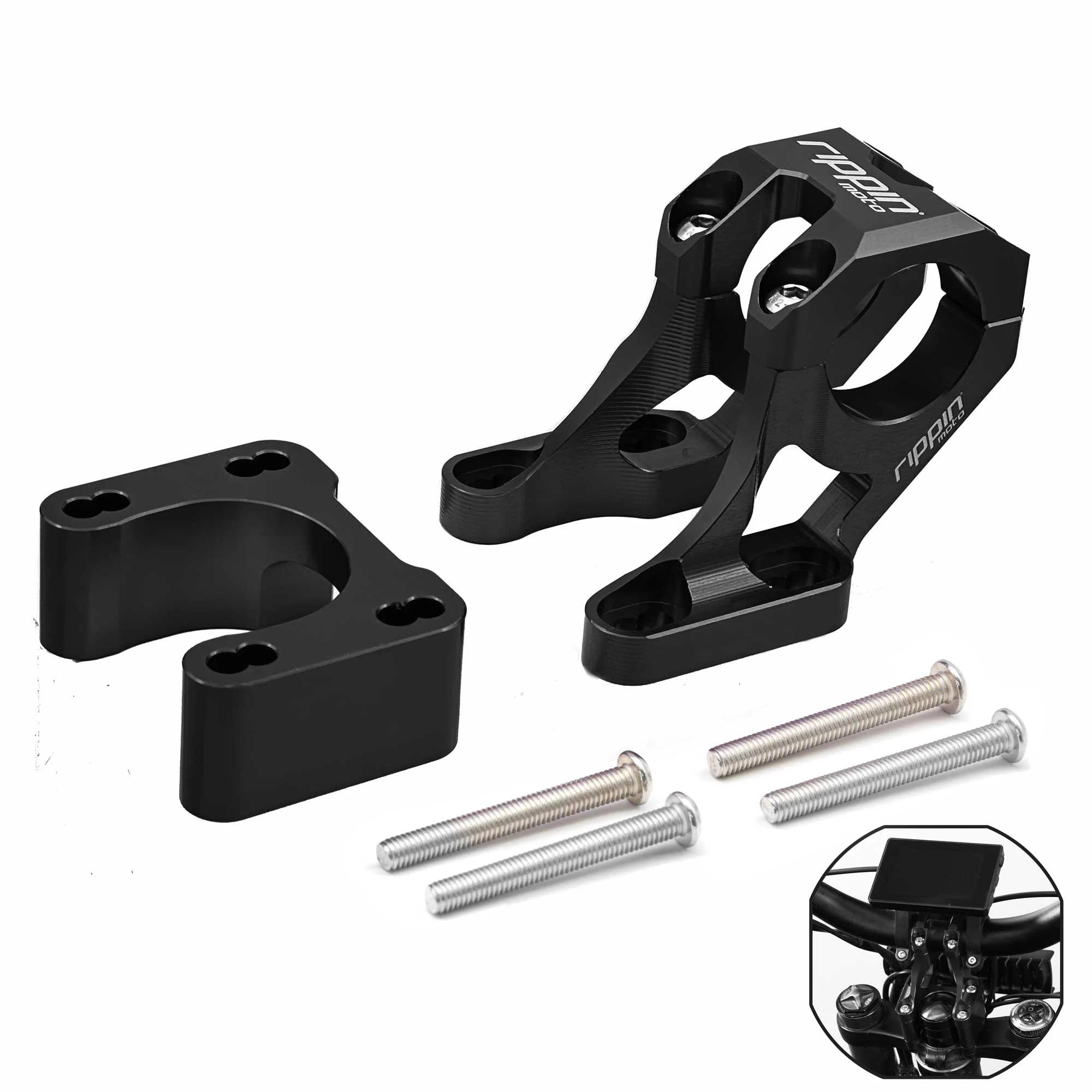 E-Moto Bar Mount for E-Ride PRO, Talaria & Surron LBX with 1" Riser - Image 11