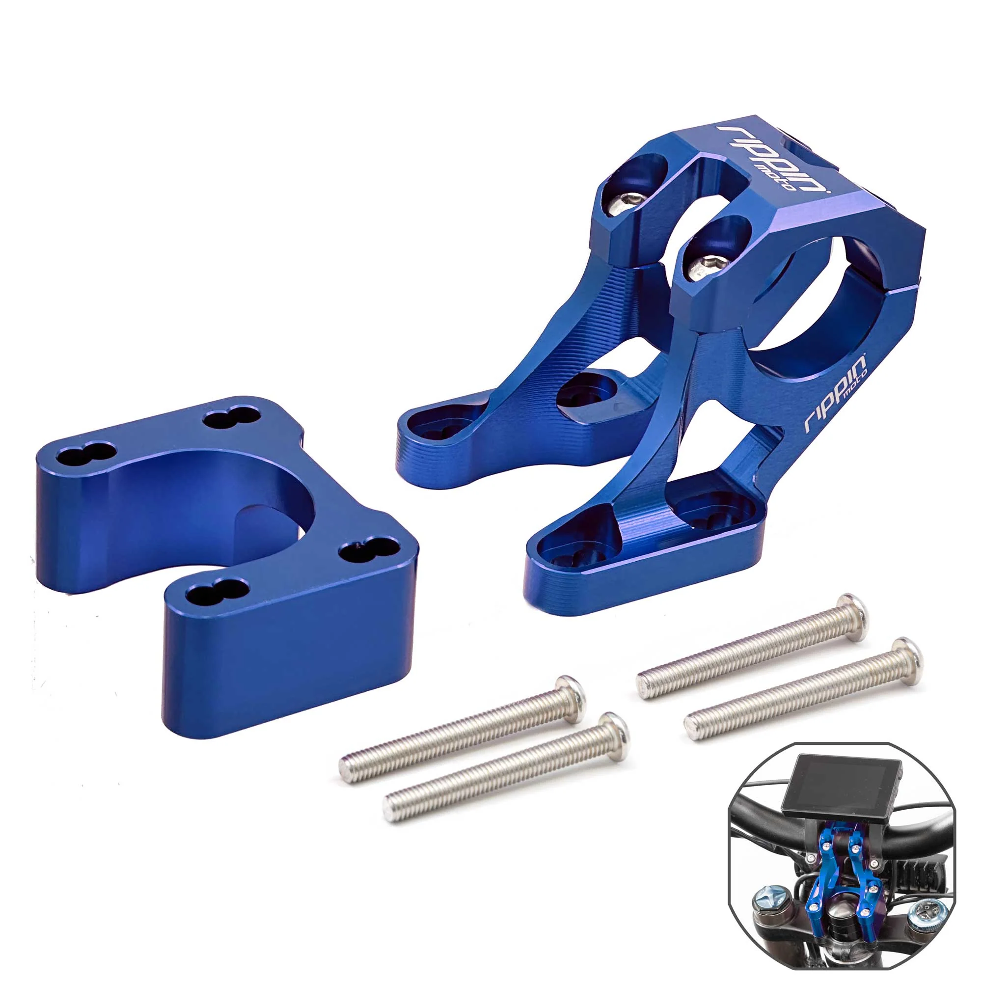 E-Moto Bar Mount for E-Ride PRO, Talaria & Surron LBX with 1" Riser - Image 12