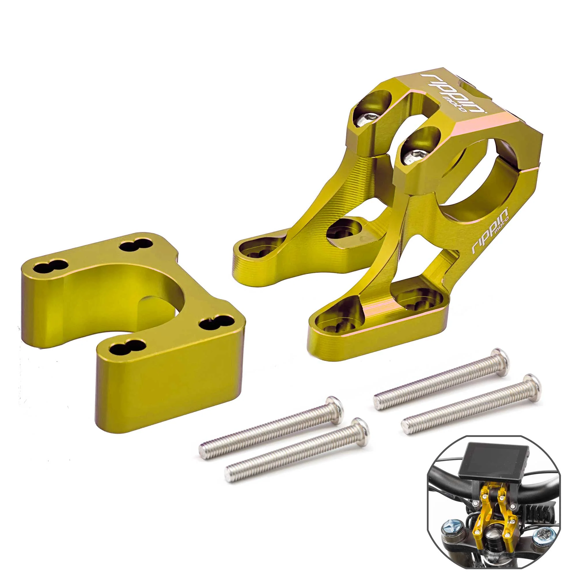 E-Moto Bar Mount for E-Ride PRO, Talaria & Surron LBX with 1" Riser - Image 15