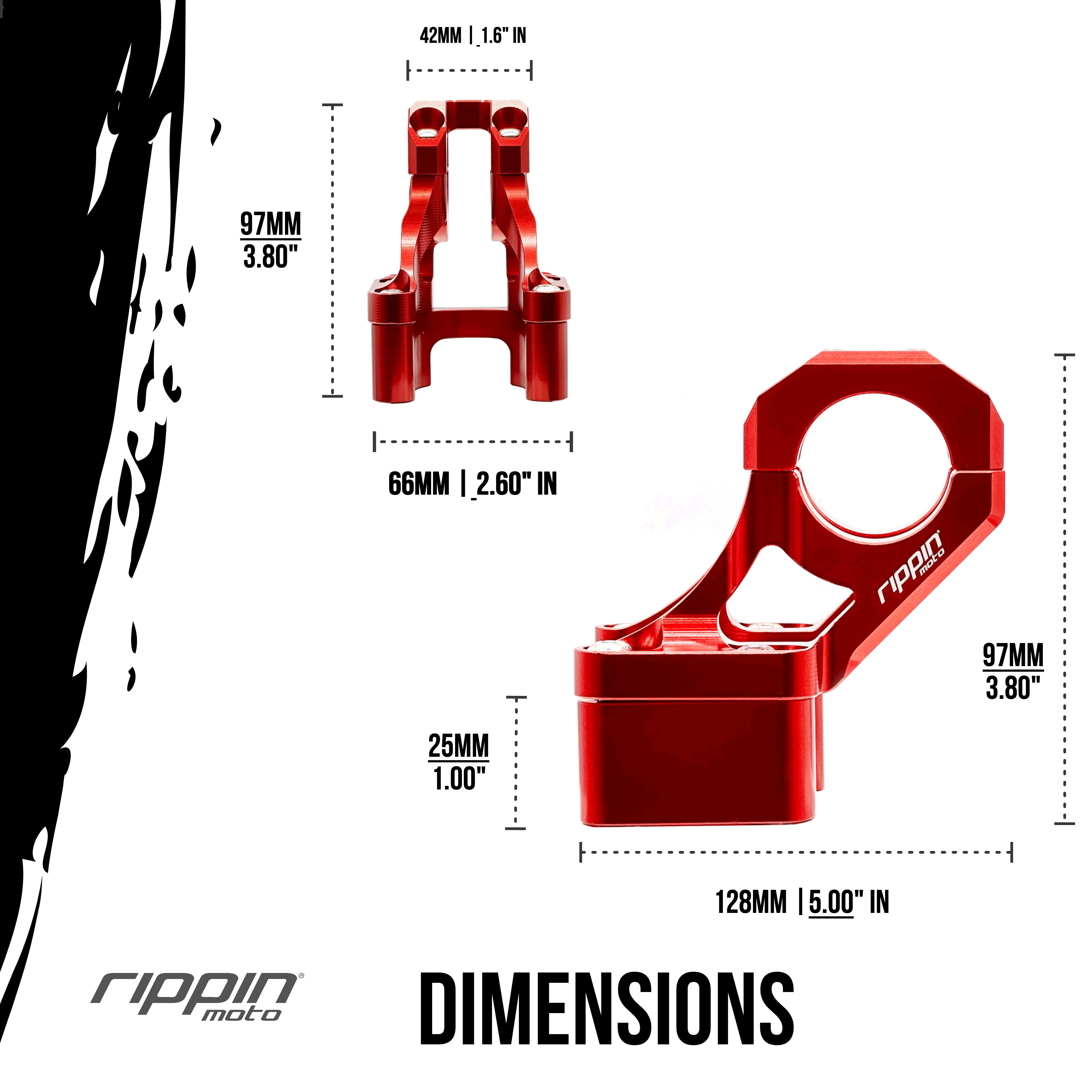 E-Moto Bar Mount for E-Ride PRO, Talaria & Surron LBX with 1" Riser - Image 4