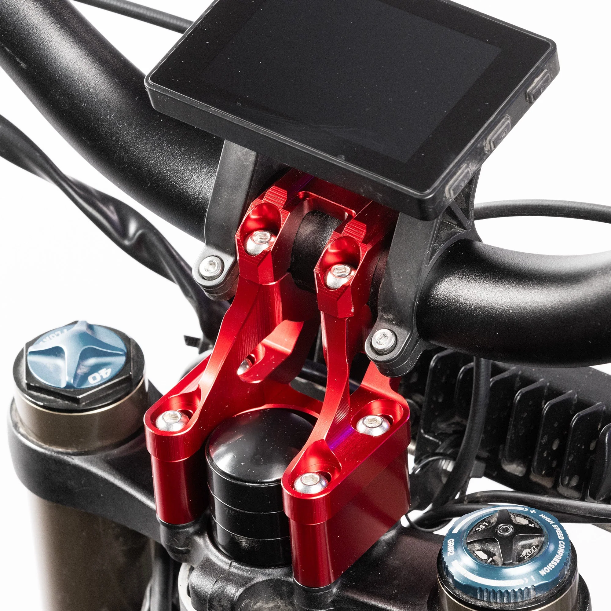 E-Moto Bar Mount for E-Ride PRO, Talaria & Surron LBX with 1" Riser - Image 7