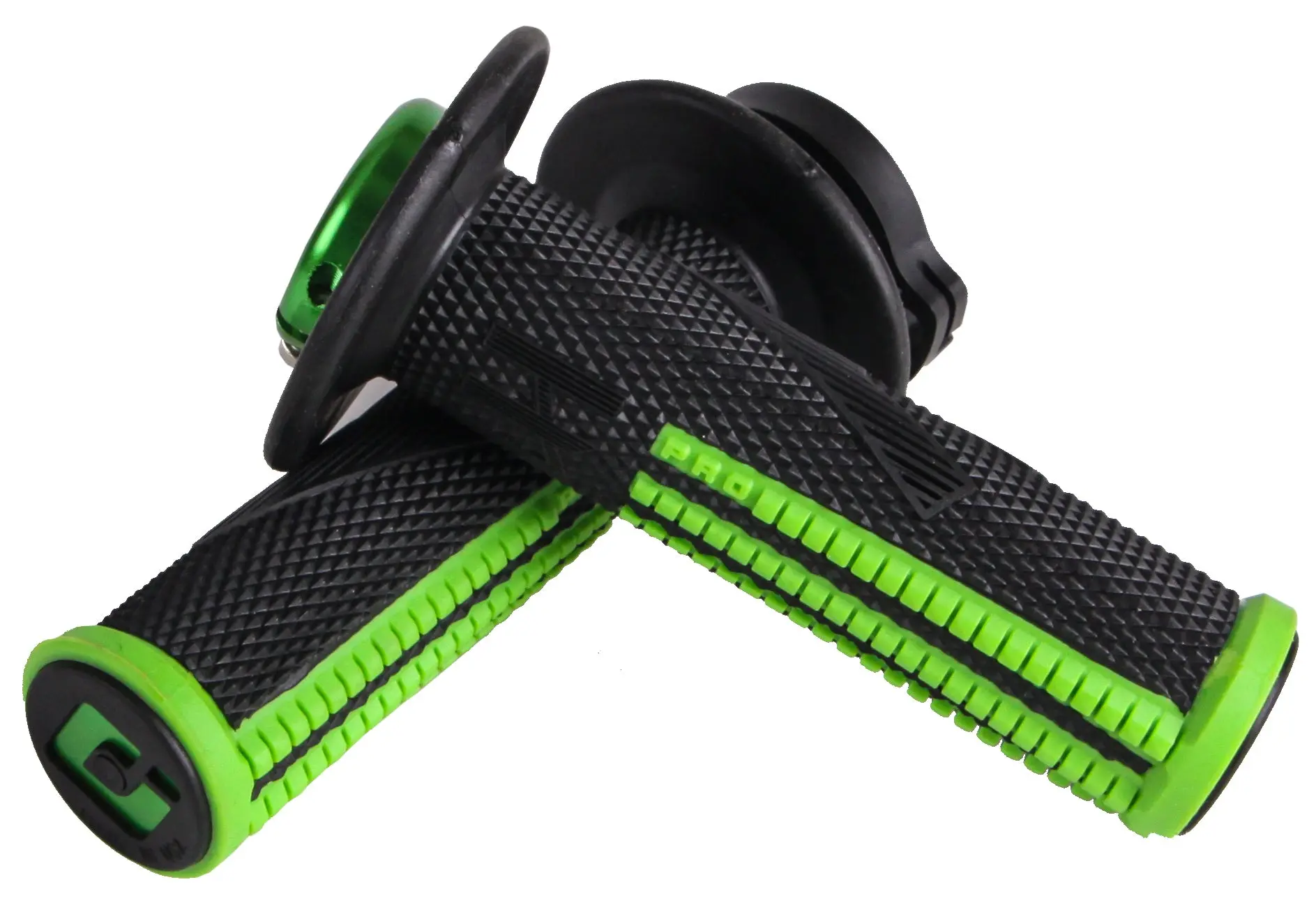 Emig Prov2 Lock On Grip Black/Green - Image 2