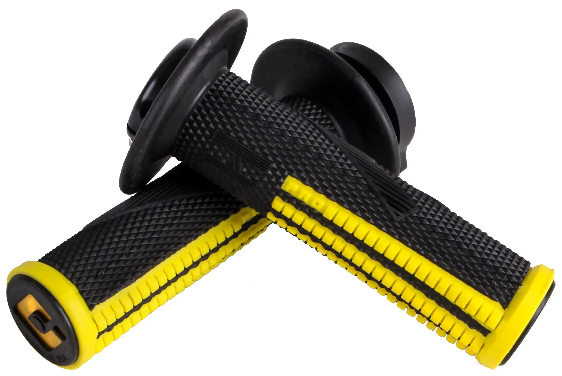 Emig Prov2 Lock On Grip Black/Yellow - Image 2