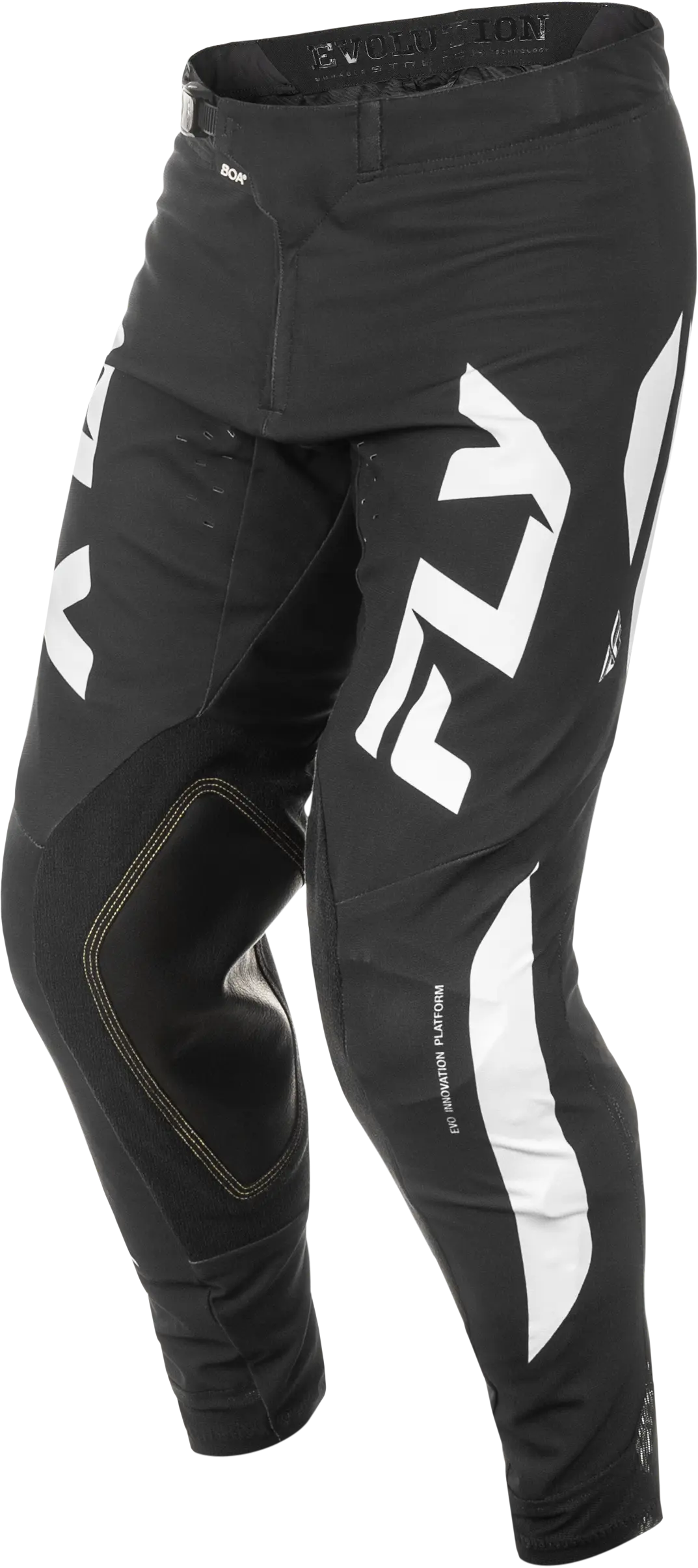 FLY RACING Evolution DST Black/White/Purple Pants - Image 4