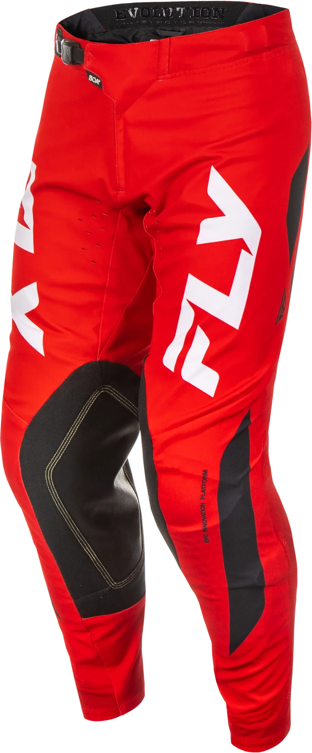 FLY RACING Evolution DST Red/White/Black Pants - Image 4
