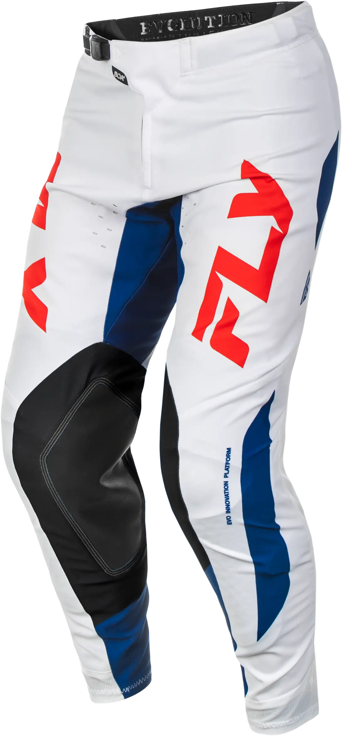 FLY RACING Evolution DST Red/White/Blue Pants - Image 4