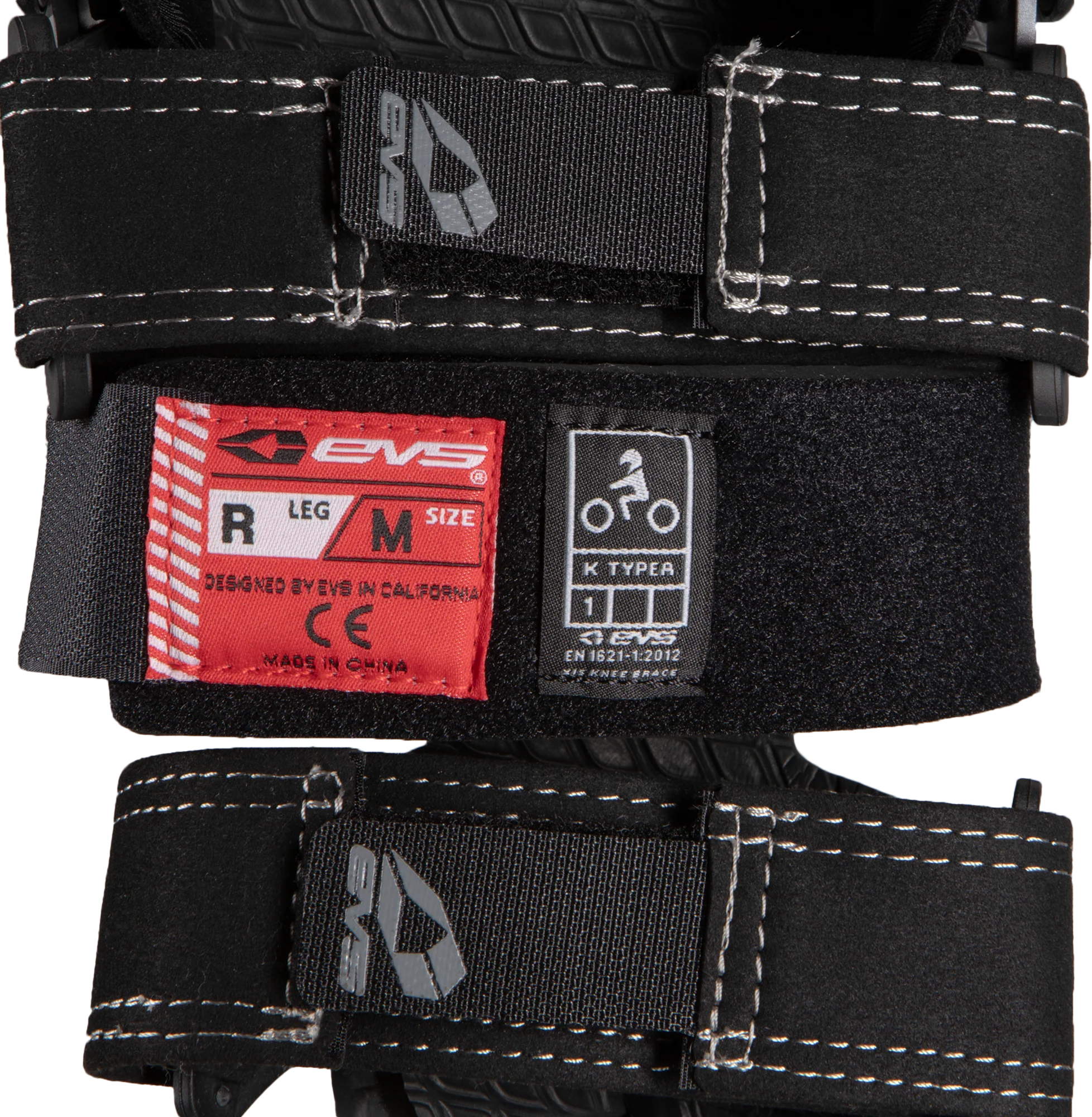 EVS Axis Pro Knee Brace - Pair - Black/Grey - Medium - Image 3