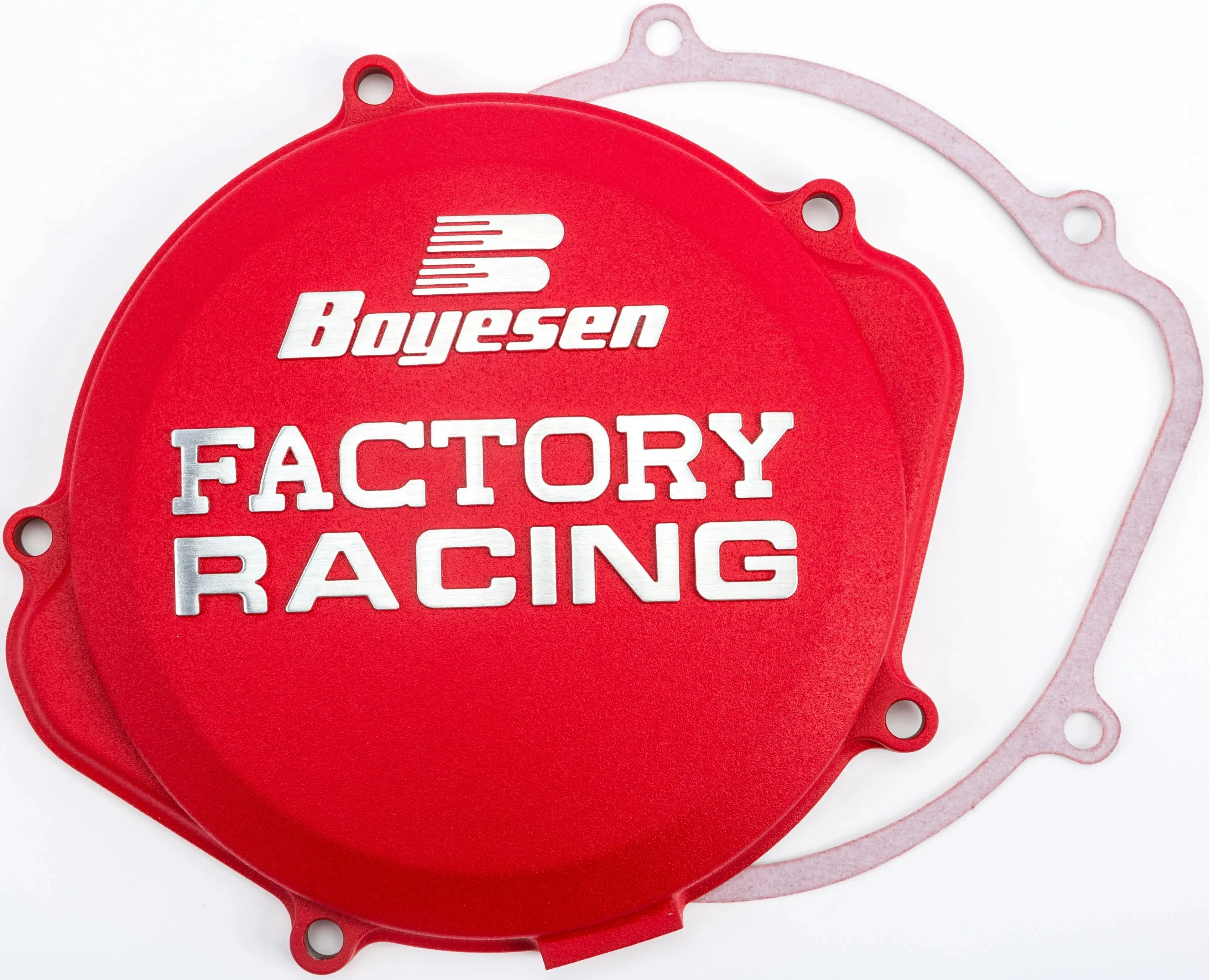 Factory Racing Clutch Cover Red - Image 2