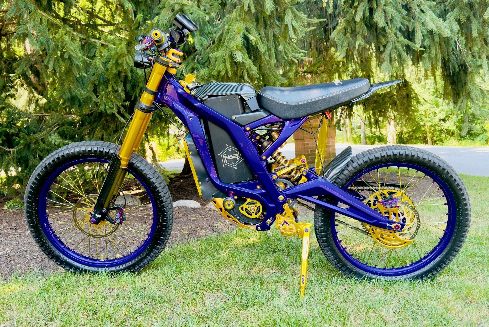 FASTACE Custom Gold Fork for e-moto. Surron, E-Ride Pro, Talaria and more - Image 3