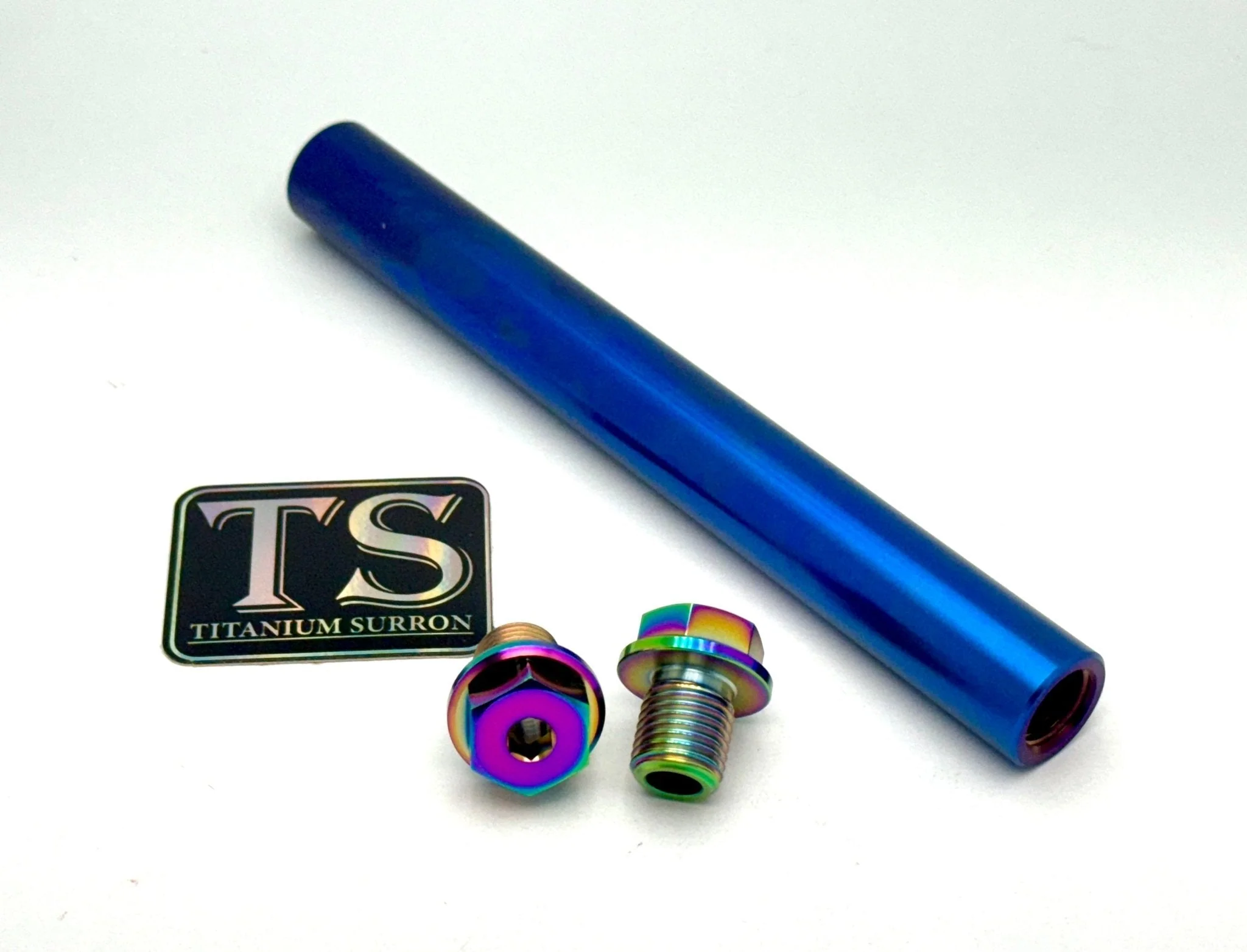 FastAce Fork Custom Titanium Axle and Two Axle Bolts (3 Pieces) - Image 3