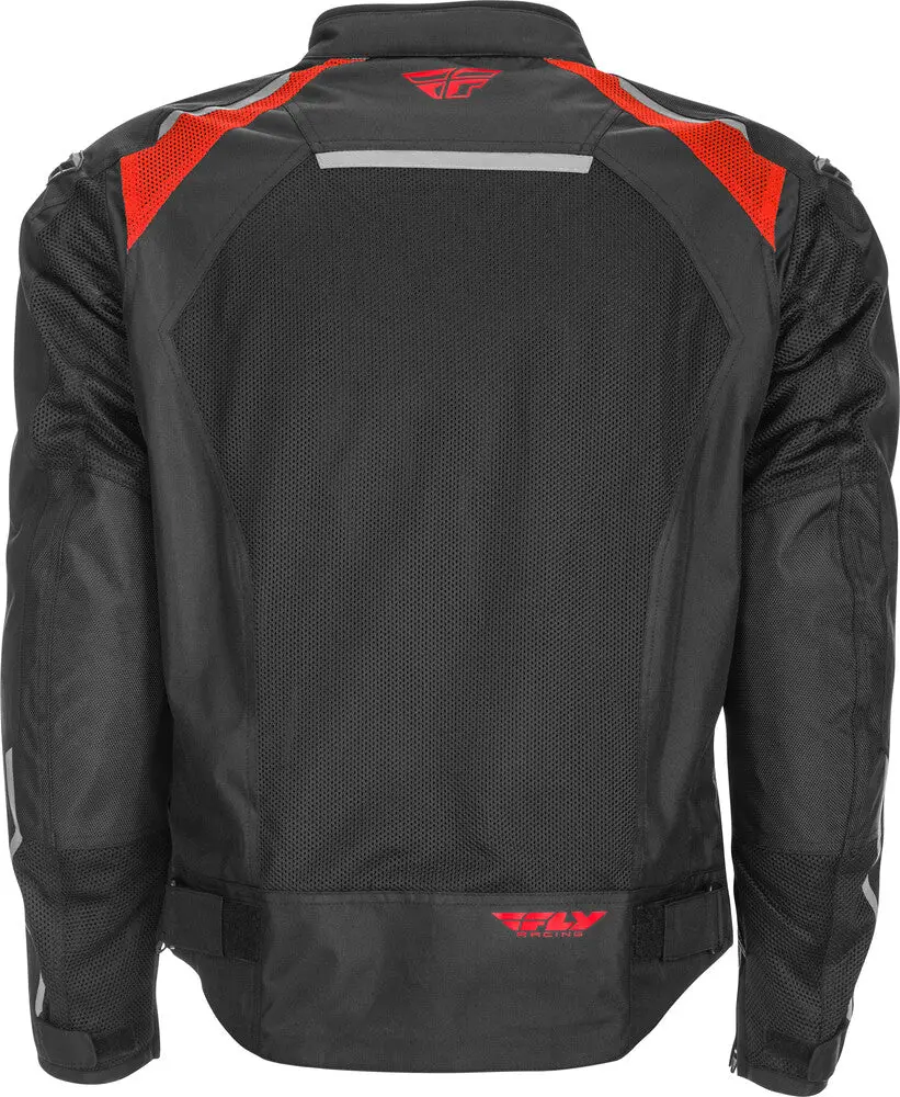 Fly Racing CoolPro Mesh Jacket - Black/Red - SM - Image 2