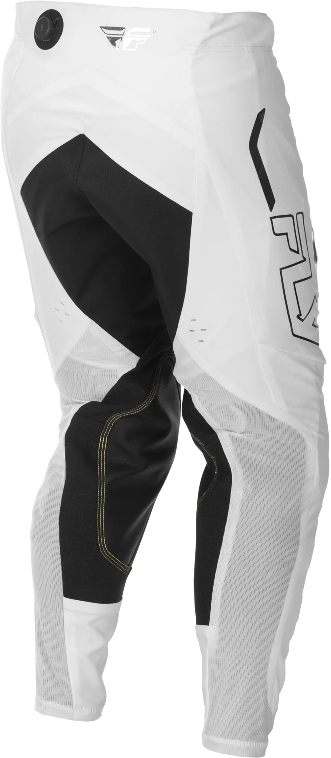 FLY RACING Evolution DST LE Flash Pants - White/Silver - Image 3