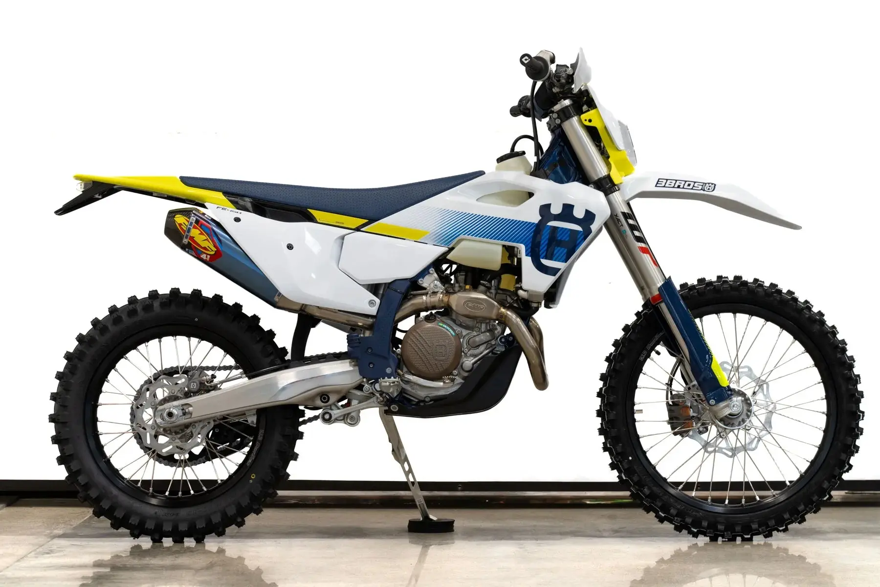 FMF Factory 4.1 RCT Titanium Anodized Slip-On Muffler w/ Carbon End Cap - Husky/KTM/Gas-Gas | 2020-2023 - Image 2