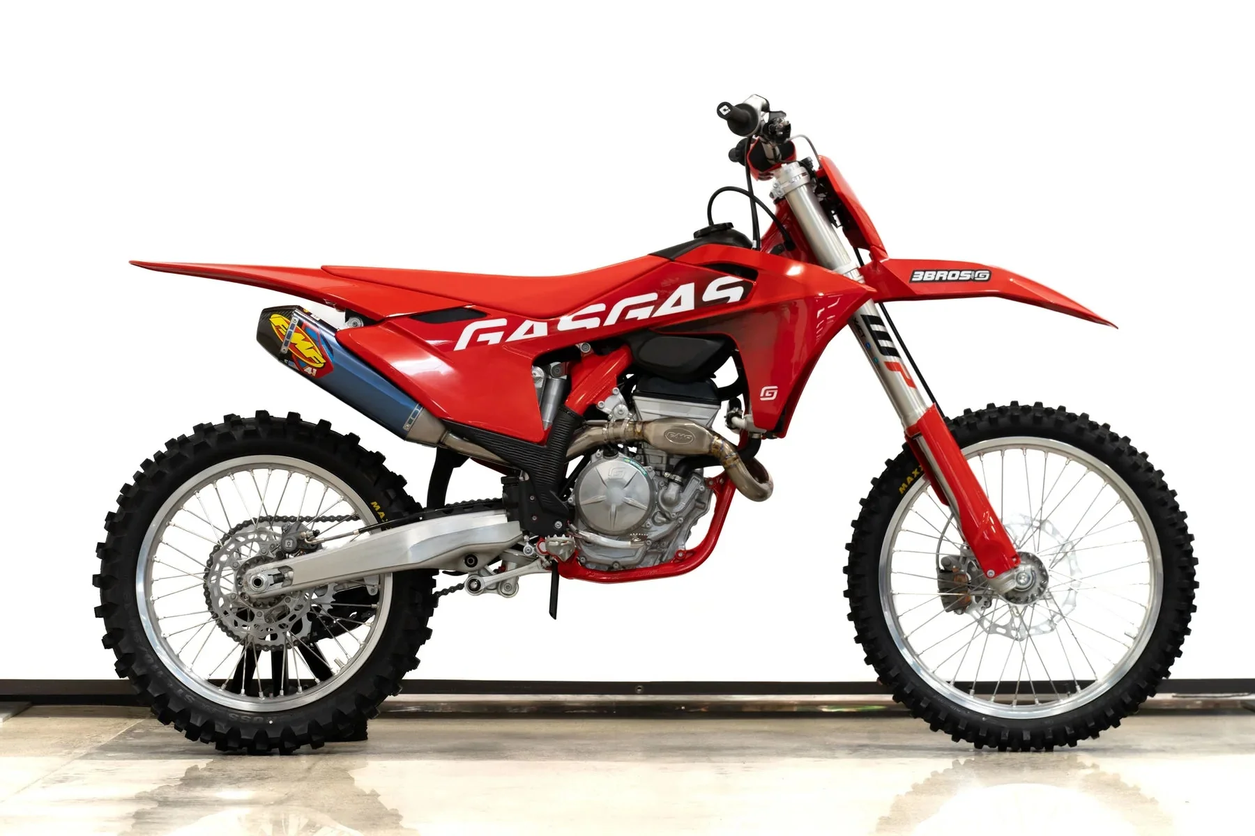 FMF Factory 4.1 RCT Titanium Anodized Slip-On Muffler w/ Carbon End Cap - Husky/KTM/Gas-Gas | 2020-2023 - Image 4