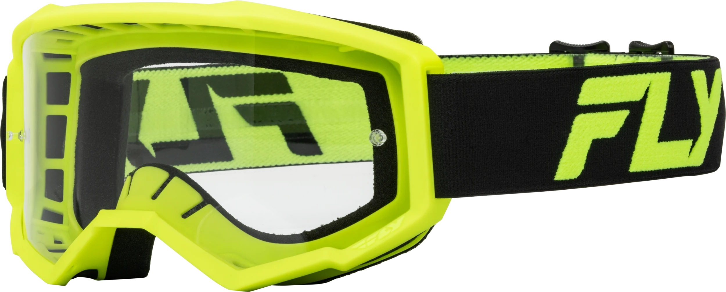 Focus Goggle Black/Hi Vis W/ Clear Lens - Image 2