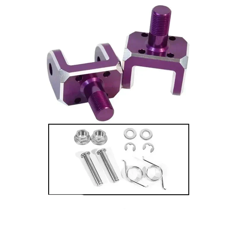 Footpeg Bracket Connectors for E-moto (Machined Finish) - Image 5
