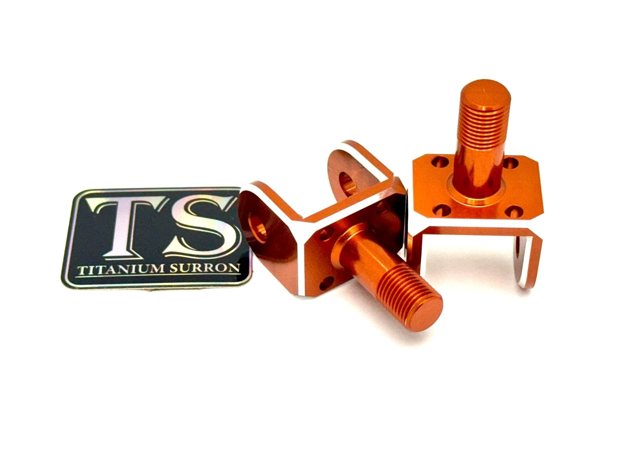 Footpeg Bracket Connectors for E-moto (Machined Finish) - Image 6