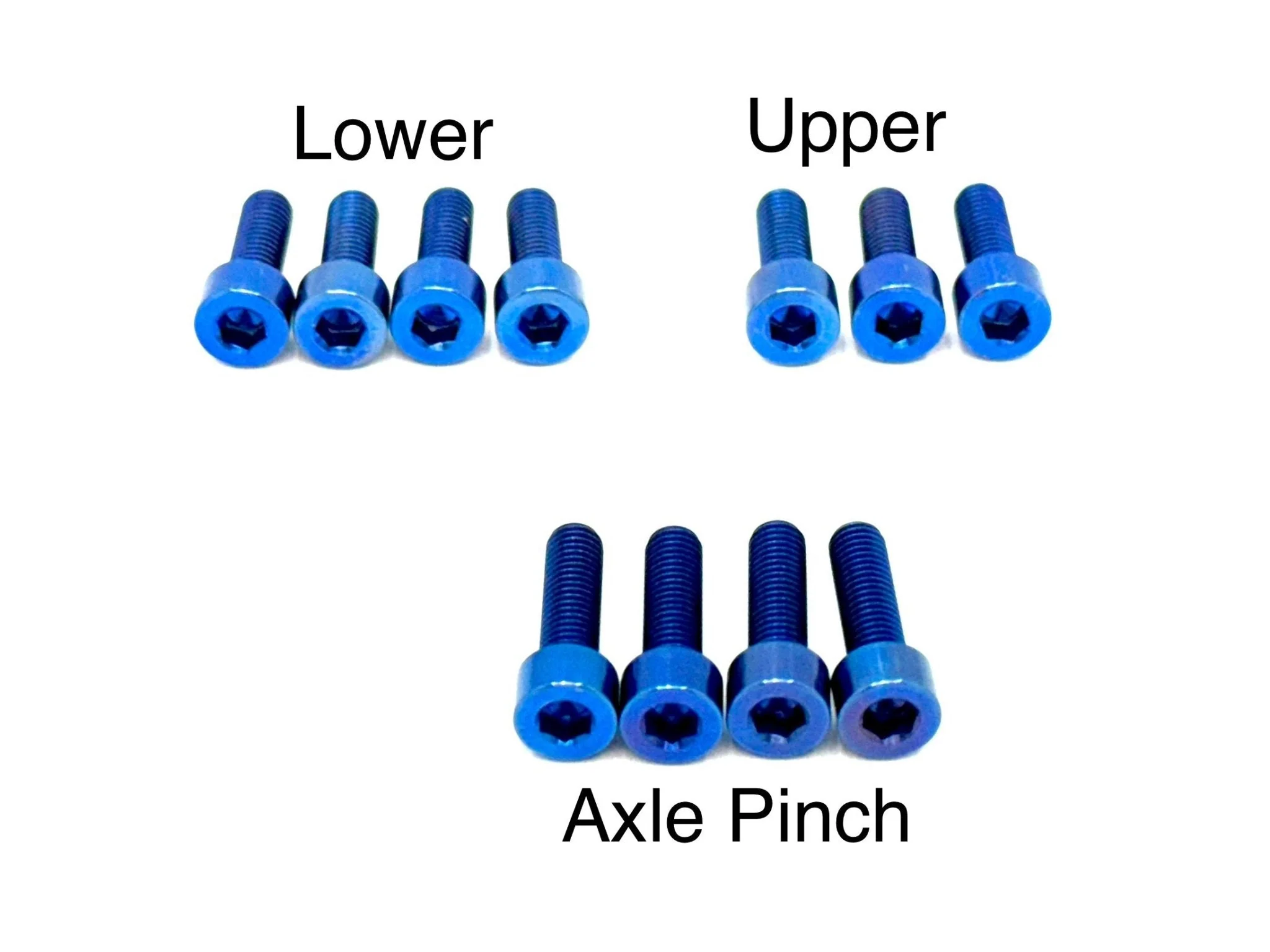 Fox 40 and Bomber 58 Fork Titanium Bolt Kits - Image 7