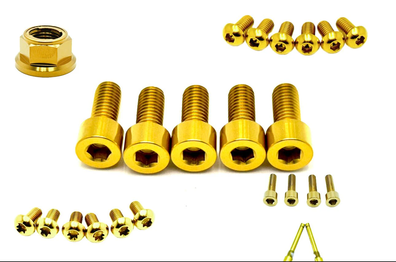 Front and Rear Wheel Titanium Bolt Kit for Surron, Talaria, Segway, 79 Bike, E-Ride Pro - Image 2