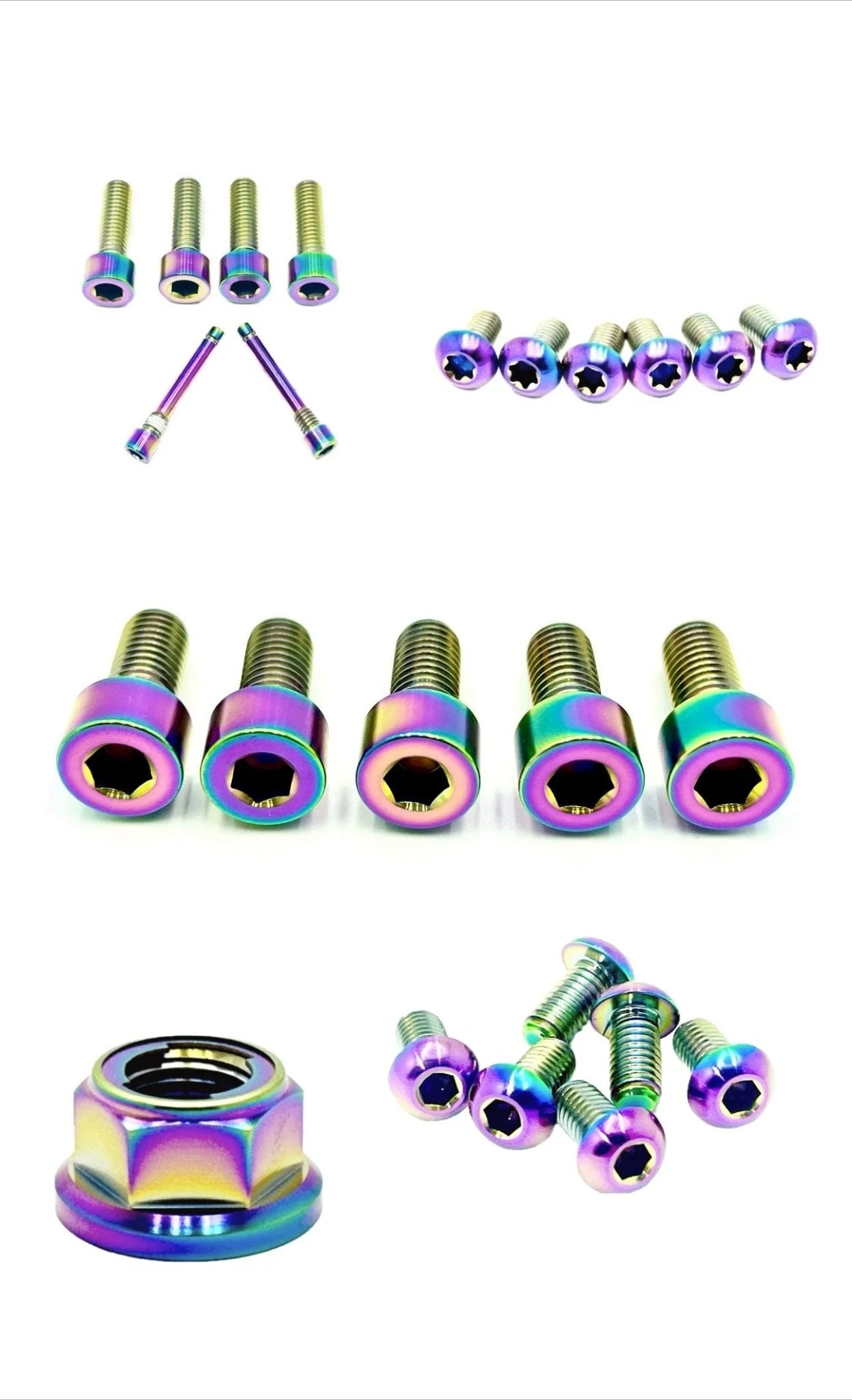 Front and Rear Wheel Titanium Bolt Kit for Surron, Talaria, Segway, 79 Bike, E-Ride Pro - Image 5