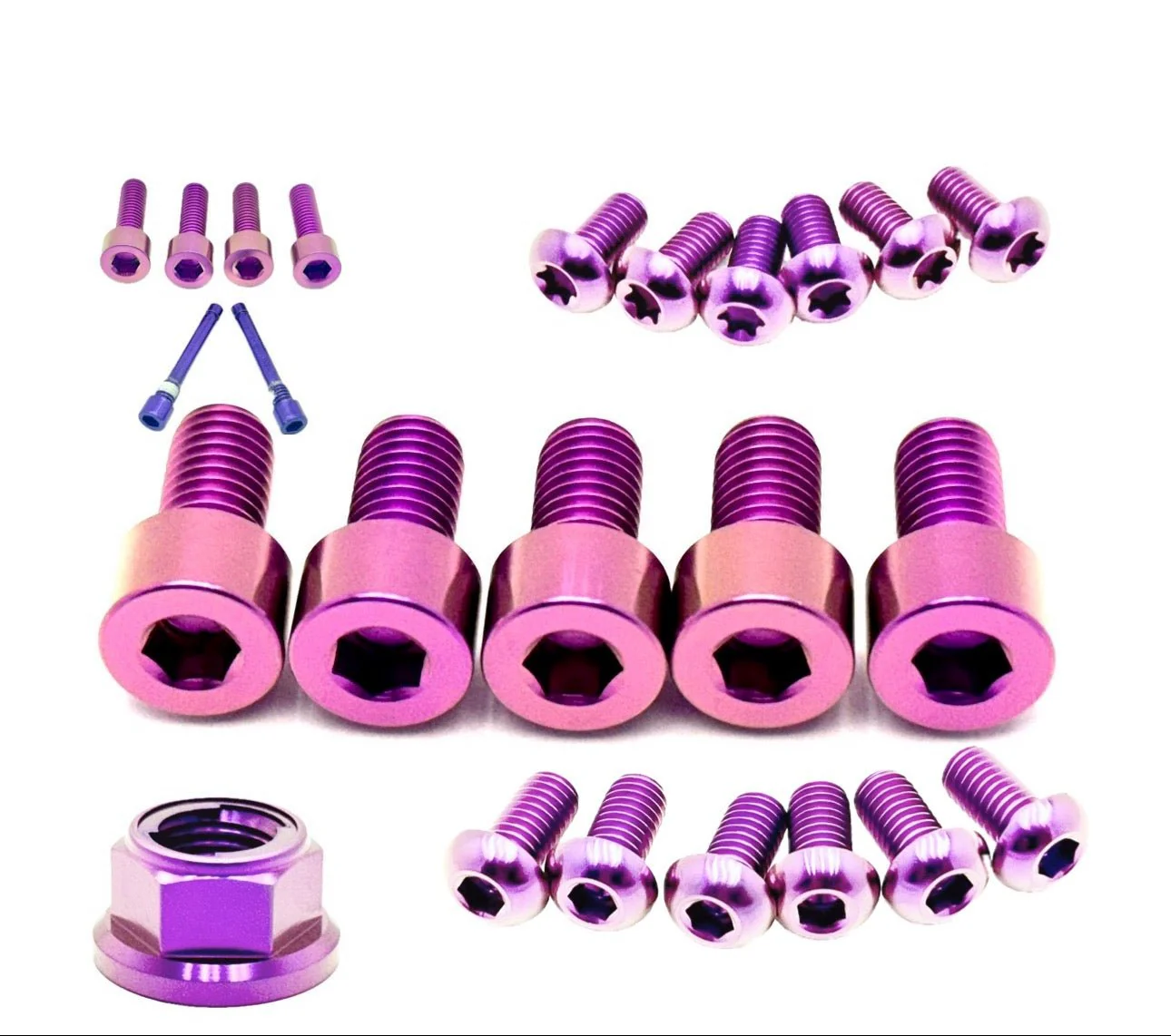 Front and Rear Wheel Titanium Bolt Kit for Surron, Talaria, Segway, 79 Bike, E-Ride Pro - Image 6
