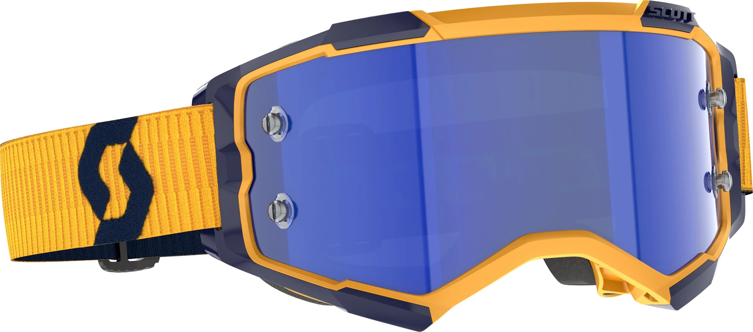 Fury Goggle Drk Ylw/Drk Blu Blu Chrm Works - Image 2