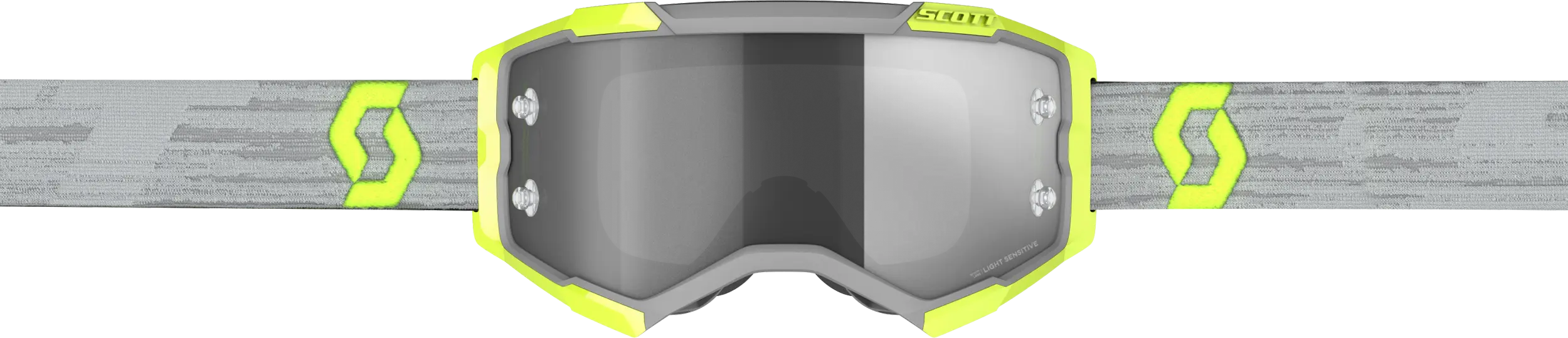 Fury Goggle Ls Grey/Yellow W/Grey Works
