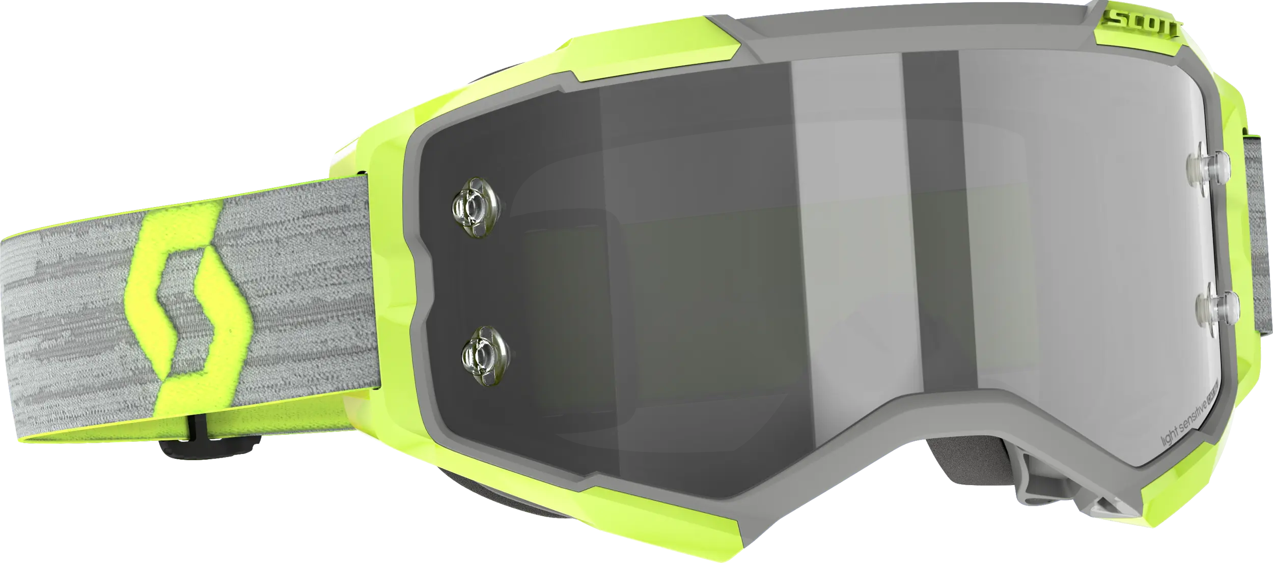 Fury Goggle Ls Grey/Yellow W/Grey Works - Image 3