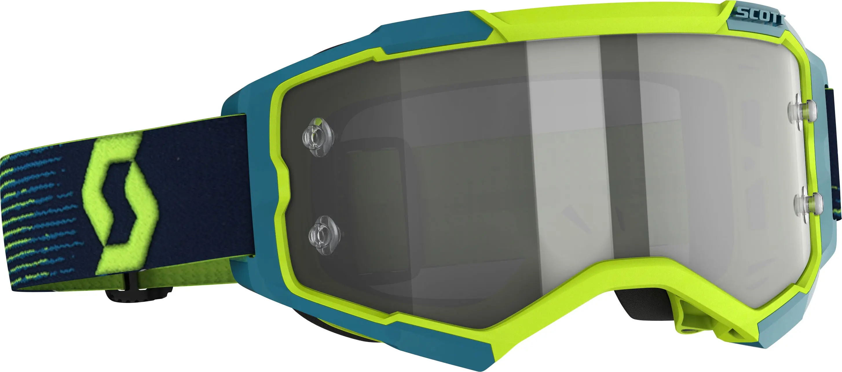 Fury Goggle Ls Neon Ylw/Blue Light Sensitive Grey Works - Image 3