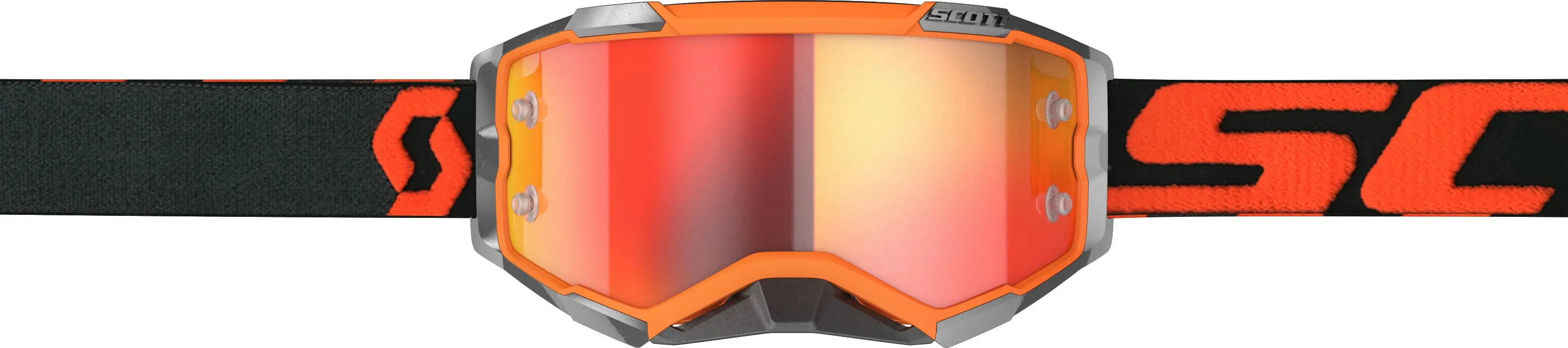 Fury Goggle Orange/Black Orange Chrome Works - Image 2