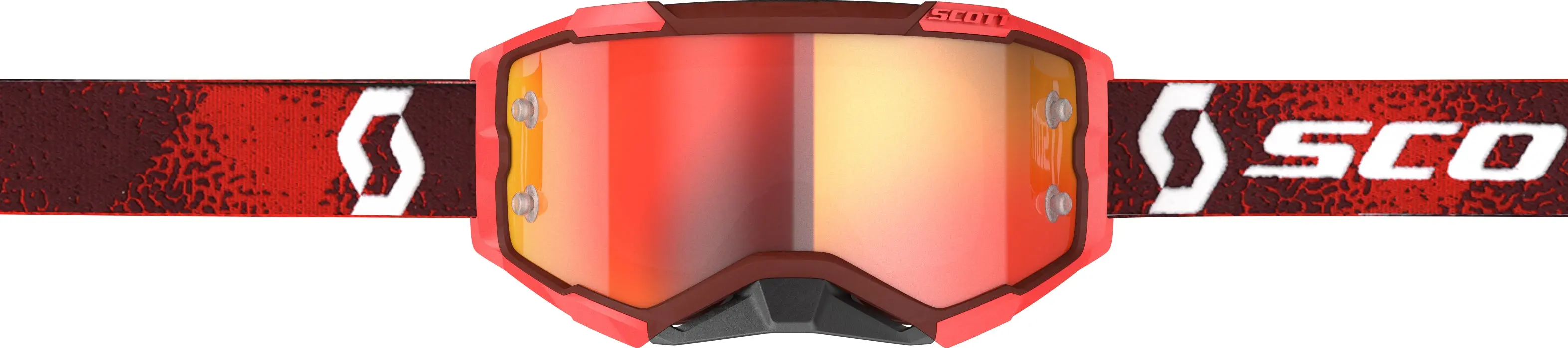 Fury Goggle Red/Orange Chrome Works - Image 2
