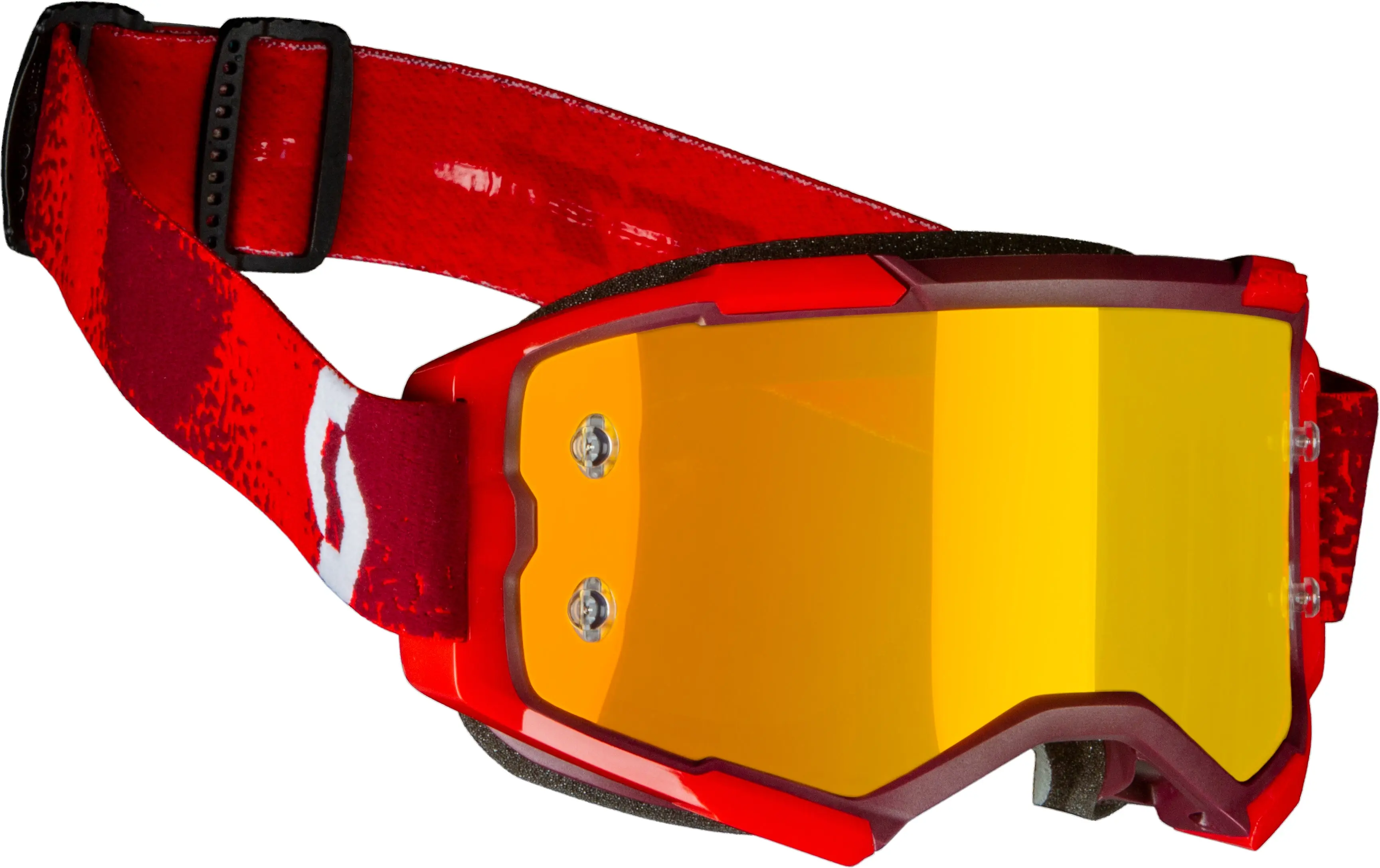 Fury Goggle Red/Orange Chrome Works - Image 5