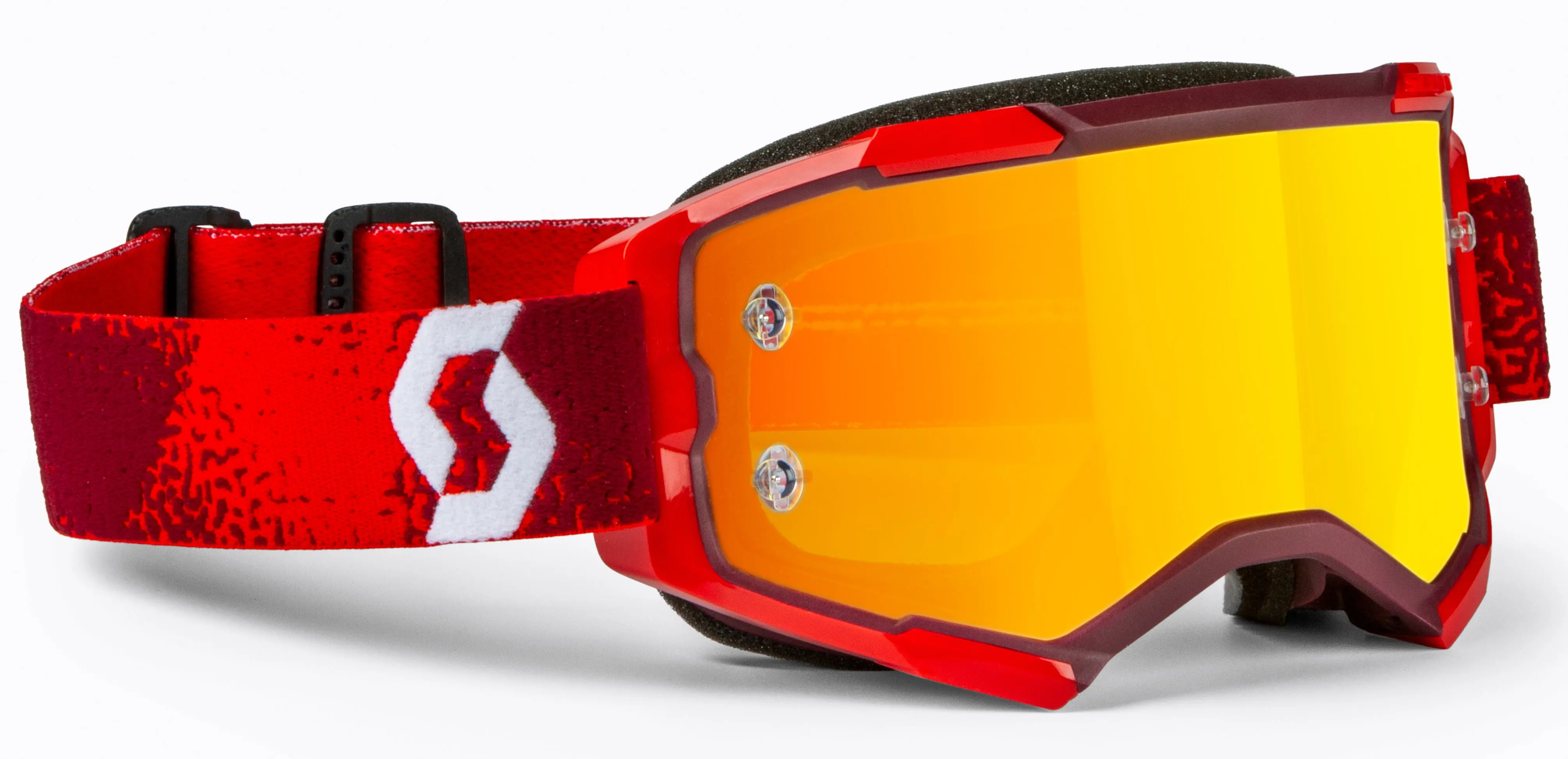 Fury Goggle Red/Orange Chrome Works - Image 6