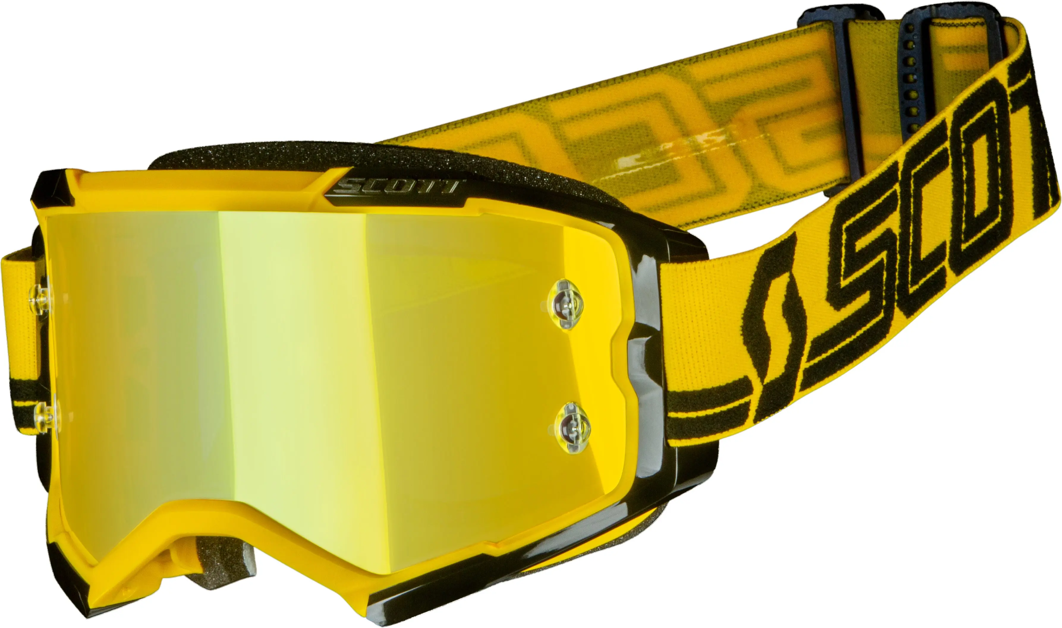 Fury Goggle Yellow/Black Yellow Chrome Works - Image 4